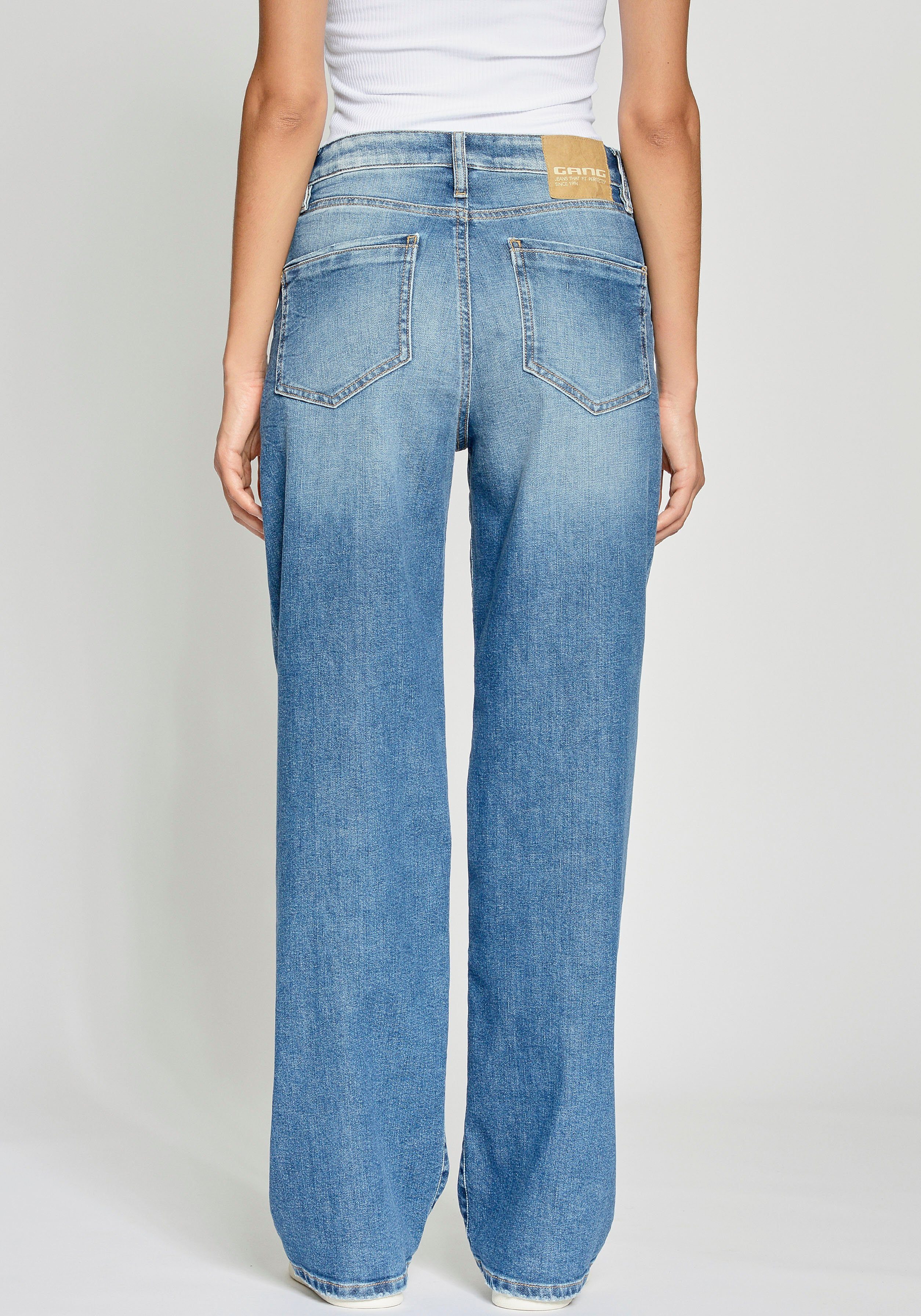 GANG Wijde jeans 94Jul Comfort Straight Fit