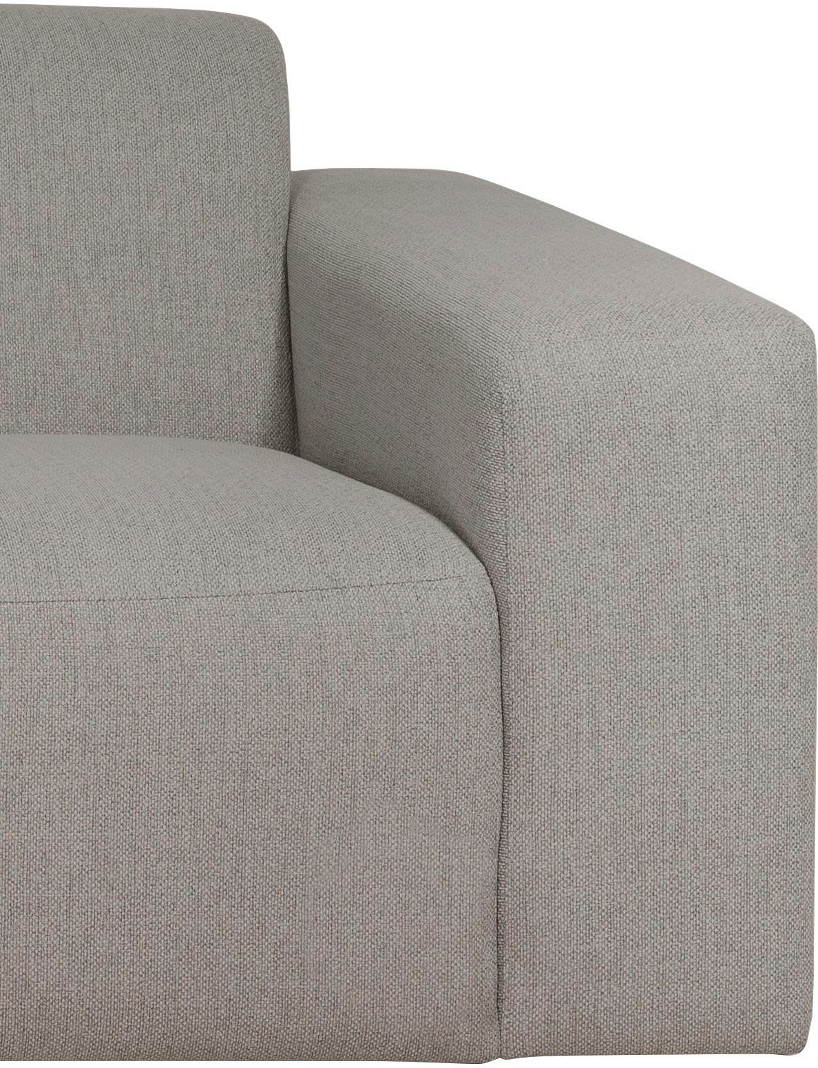 INOSIGN Hoekbank Koa, 228 cm, L-vorm, modulair bankstel, webstof, cord