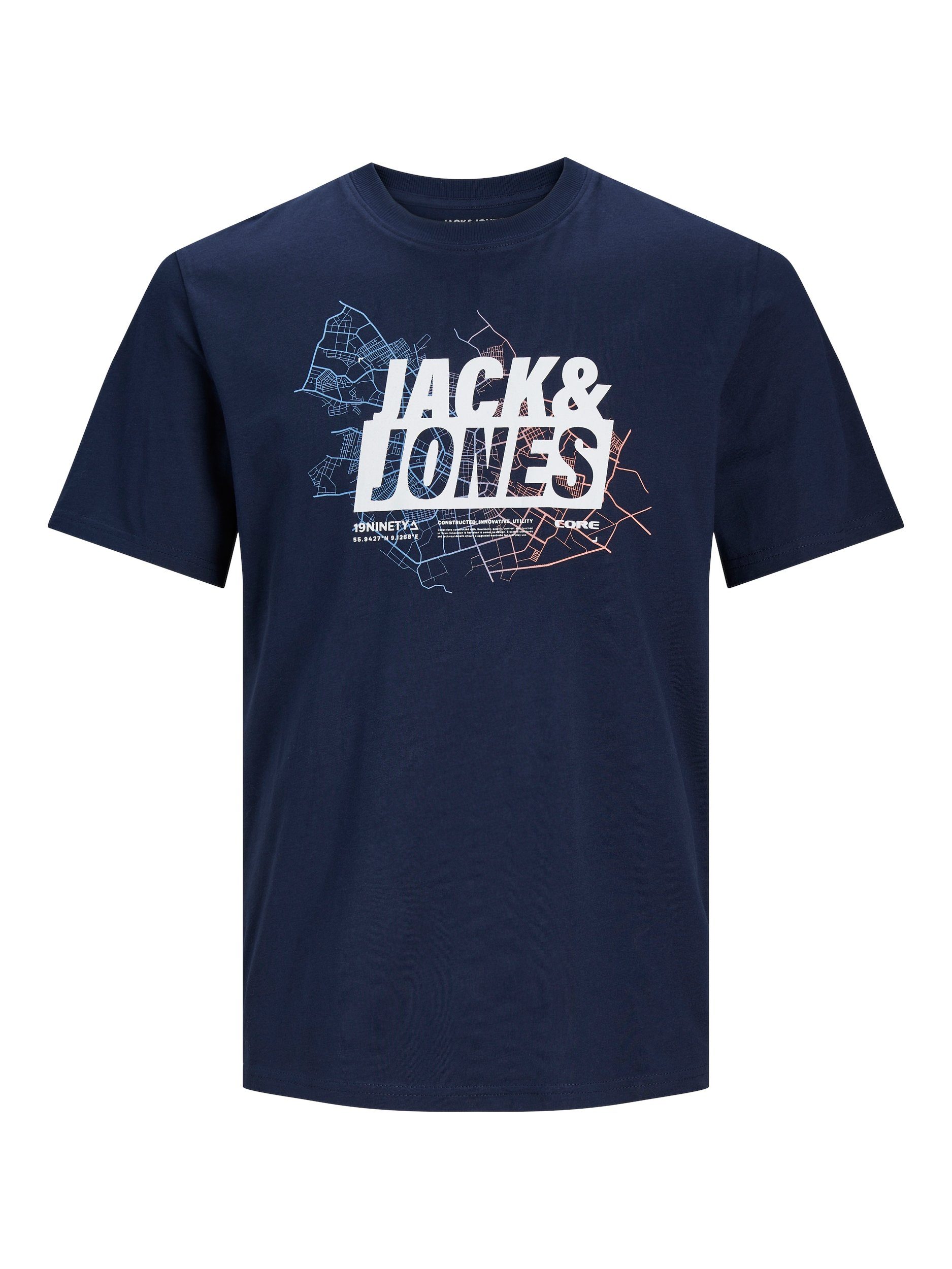 Jack & Jones Junior Shirt met korte mouwen JCOMAP LOGO TEE SS CREW NECK JNR