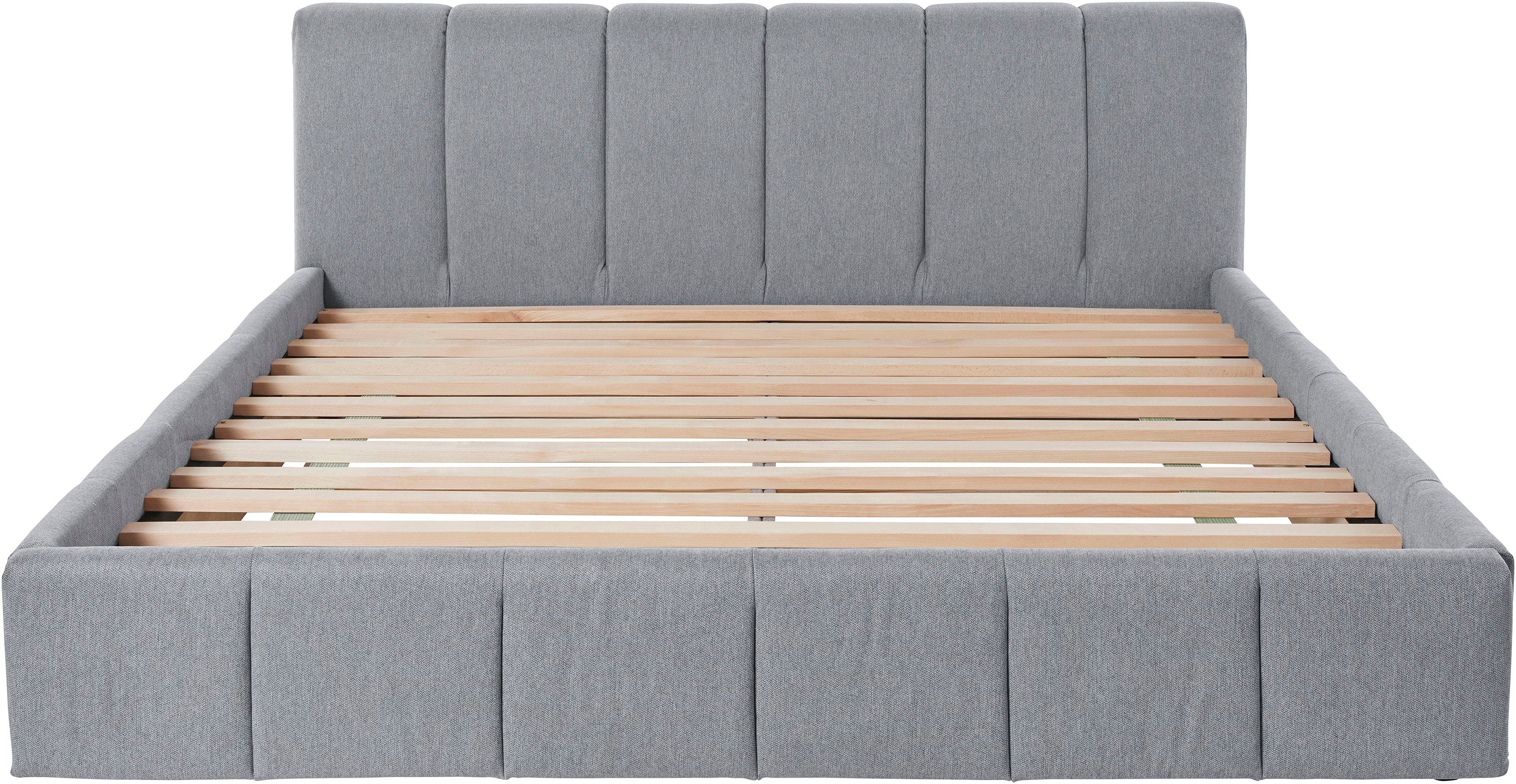 LeGer Home by Lena Gercke Gestoffeerd bed Maileen in 5 breedten en 3 kleuren, incl. rolbodem