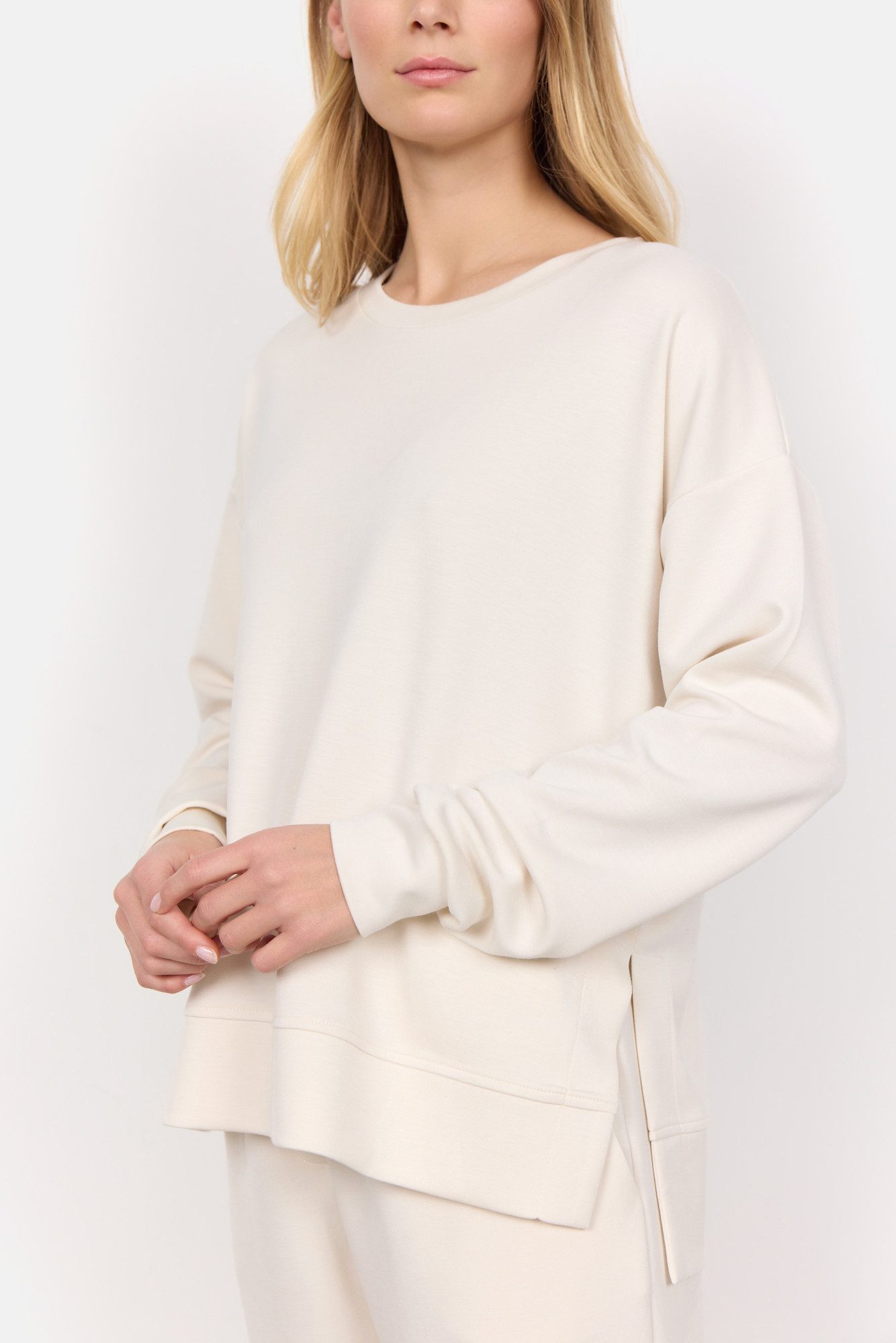 soyaconcept Sweatshirt SC-BANU 164 van gladde modal kwaliteit voor een aangenaam draaggevoel