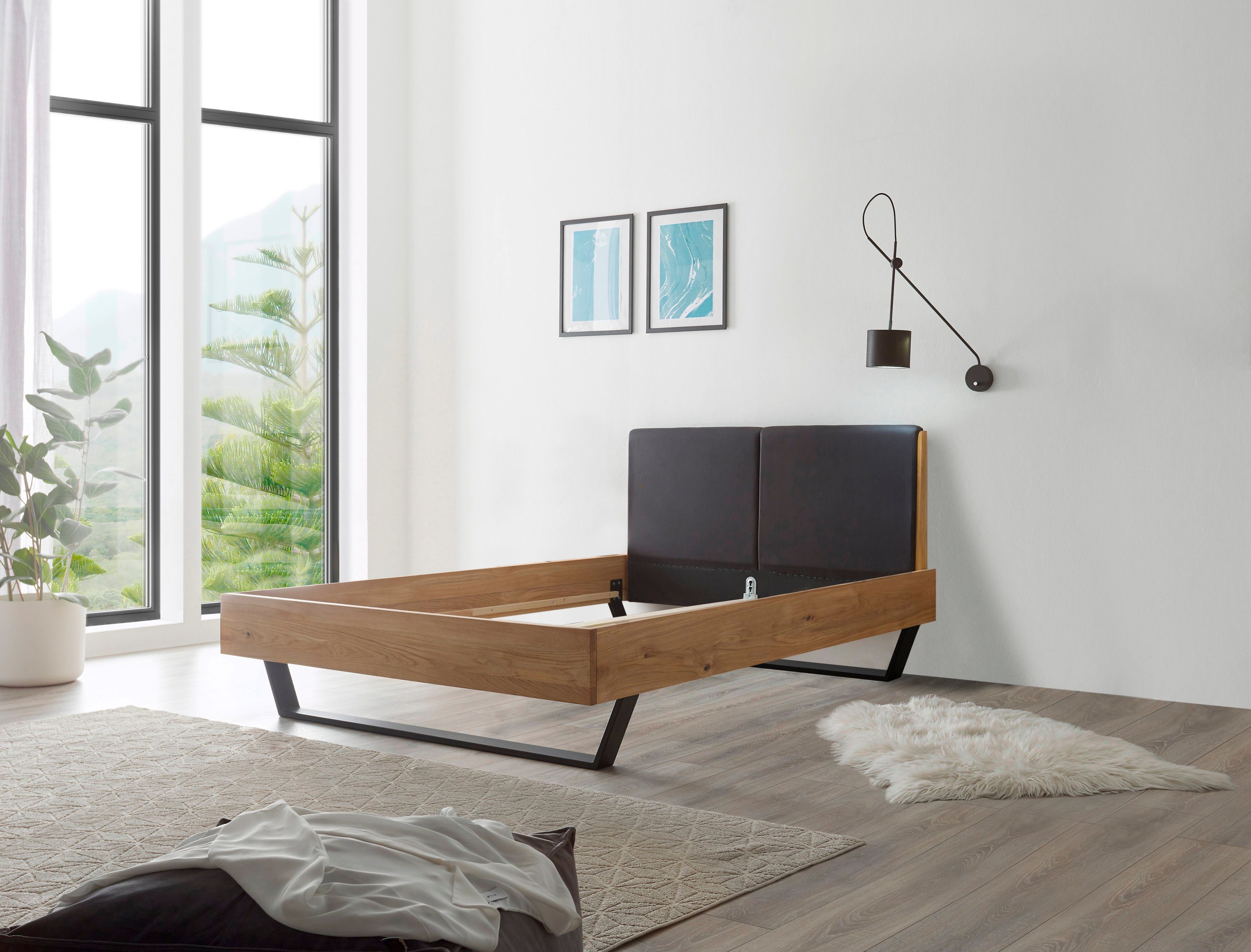 Schlafkontor Massief houten ledikant Keke Massief eiken naar keuze in 180 x 200 cm of 140 x 200 cm