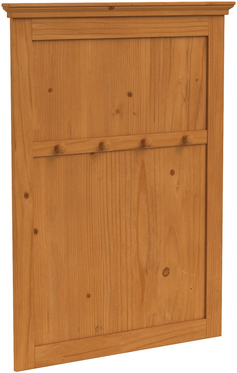 Home affaire Kapstokpaneel Selma uit massief grenenhout, hoogte 105 cm, breedte 80 cm