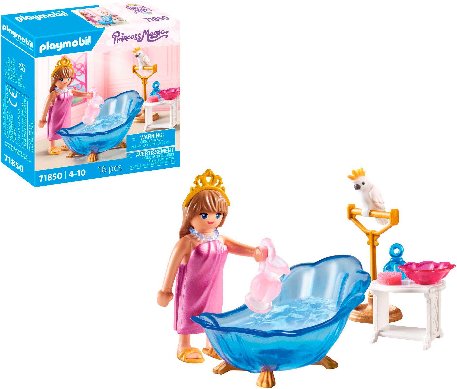 Playmobil® Constructie-speelset Badezimmer für Prinzessin (71850), Playmobil Princess Magic (16-delig)