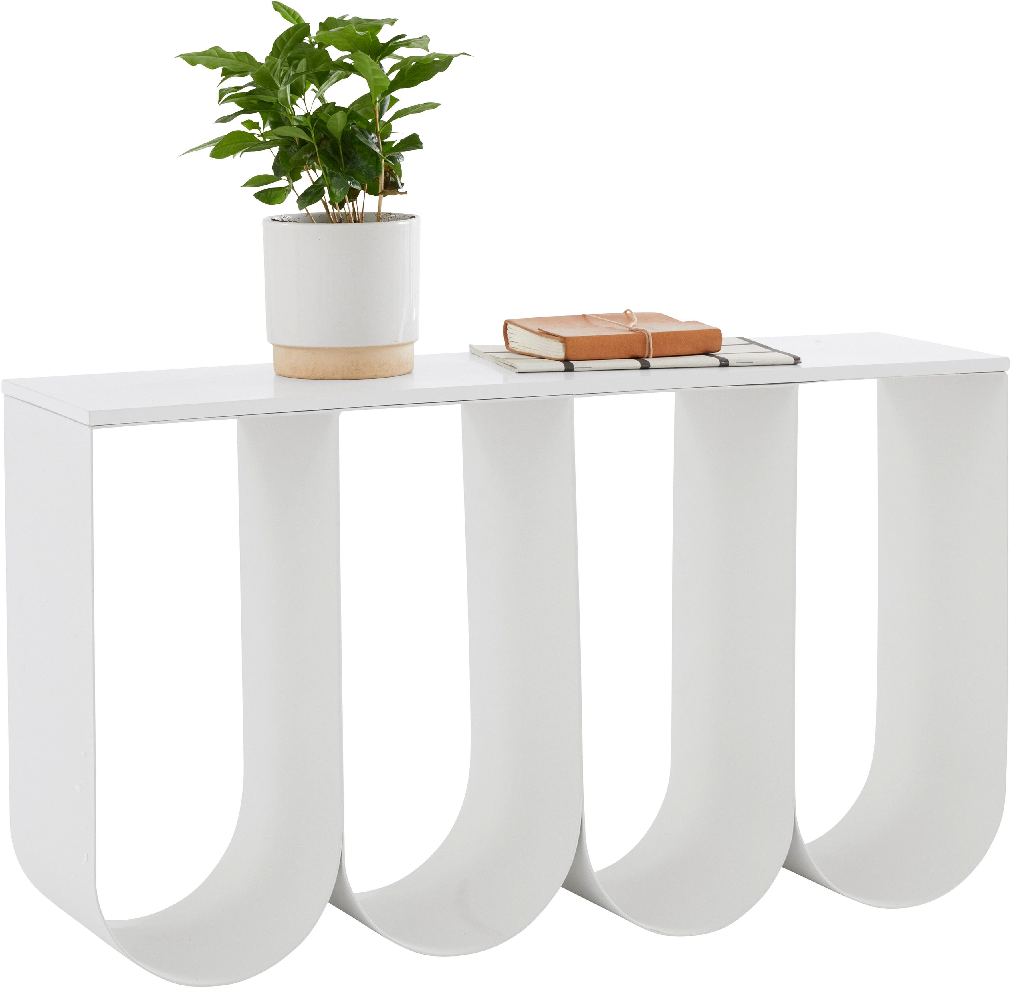 Guido Maria Kretschmer Home&Living Wandplank Roussillon van gepoedercoat metaal, variabel inzetbaar