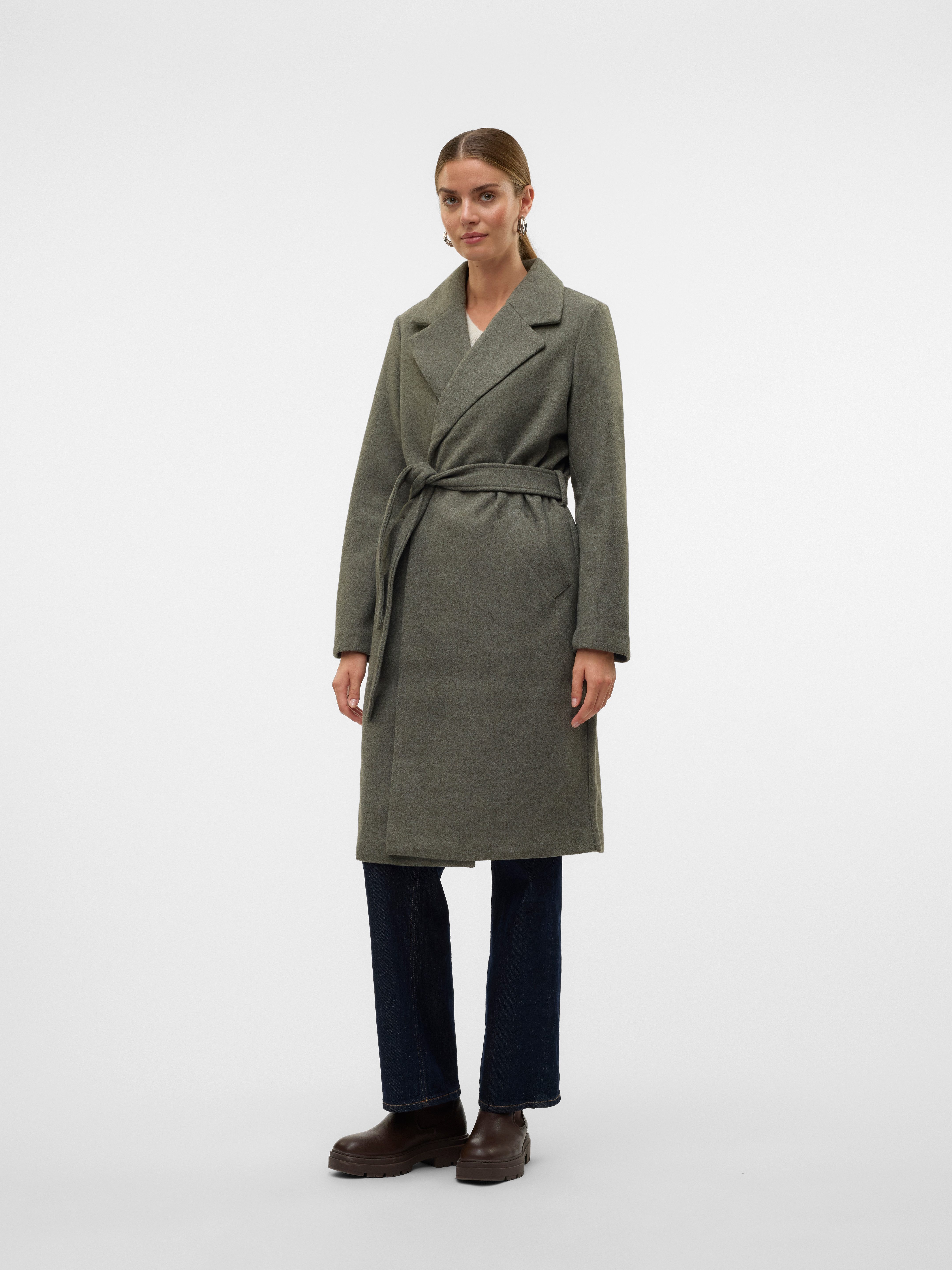 Vero Moda Lange jas VMFORTUNEAYA SS23 LONG COAT NOOS