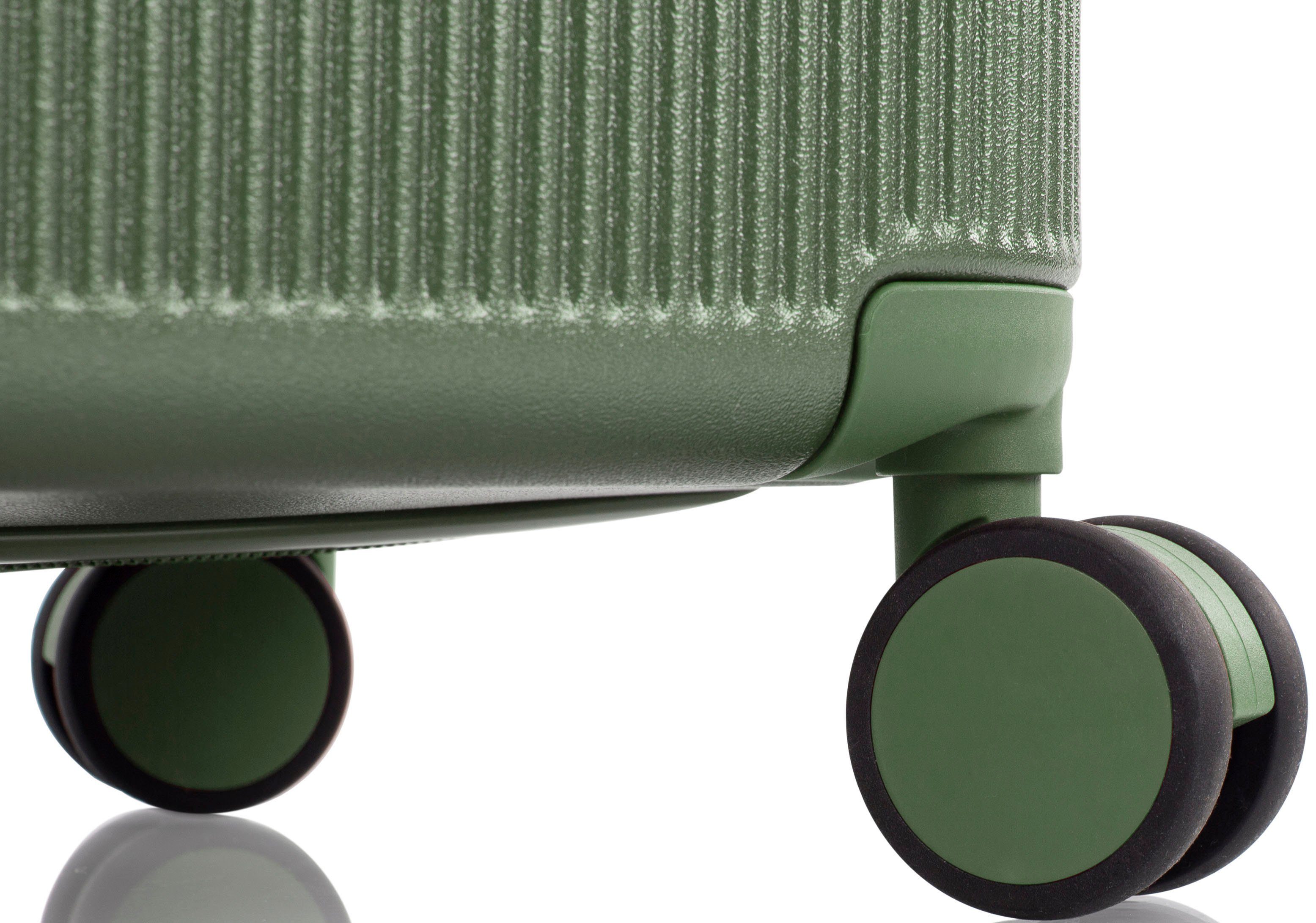 Heys Hardshell-trolley Earthtone, verschillende maten en kleuren Heys x Joachim Llambi reisbagage TSA-slot volumevergroting