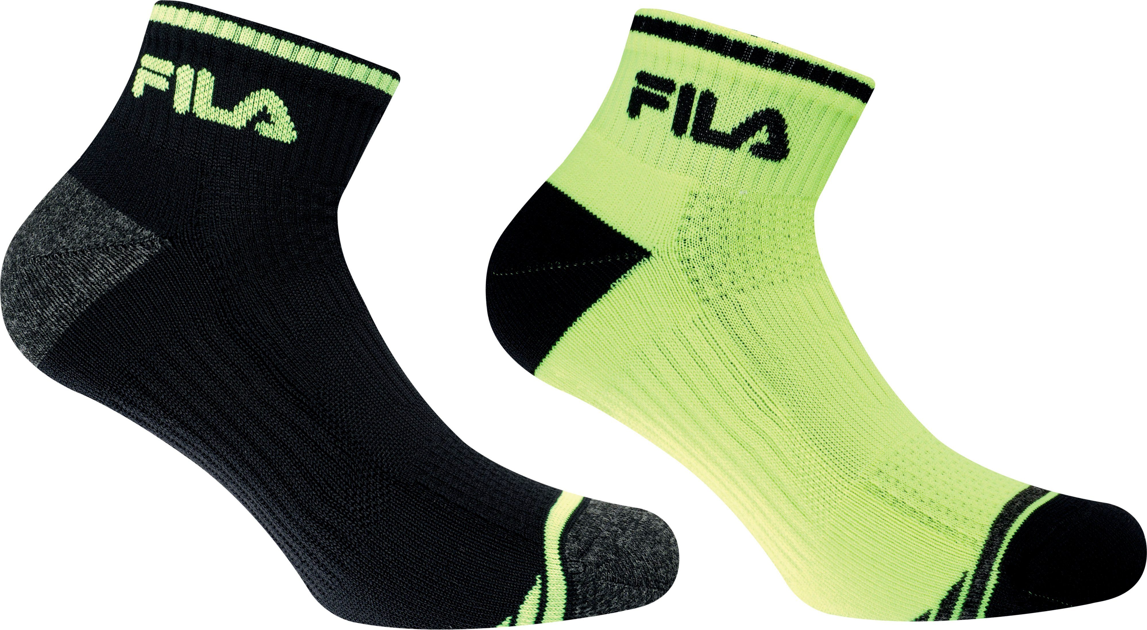 Fila Sportsokken met ingebreid logo (2 paar Set van 2)