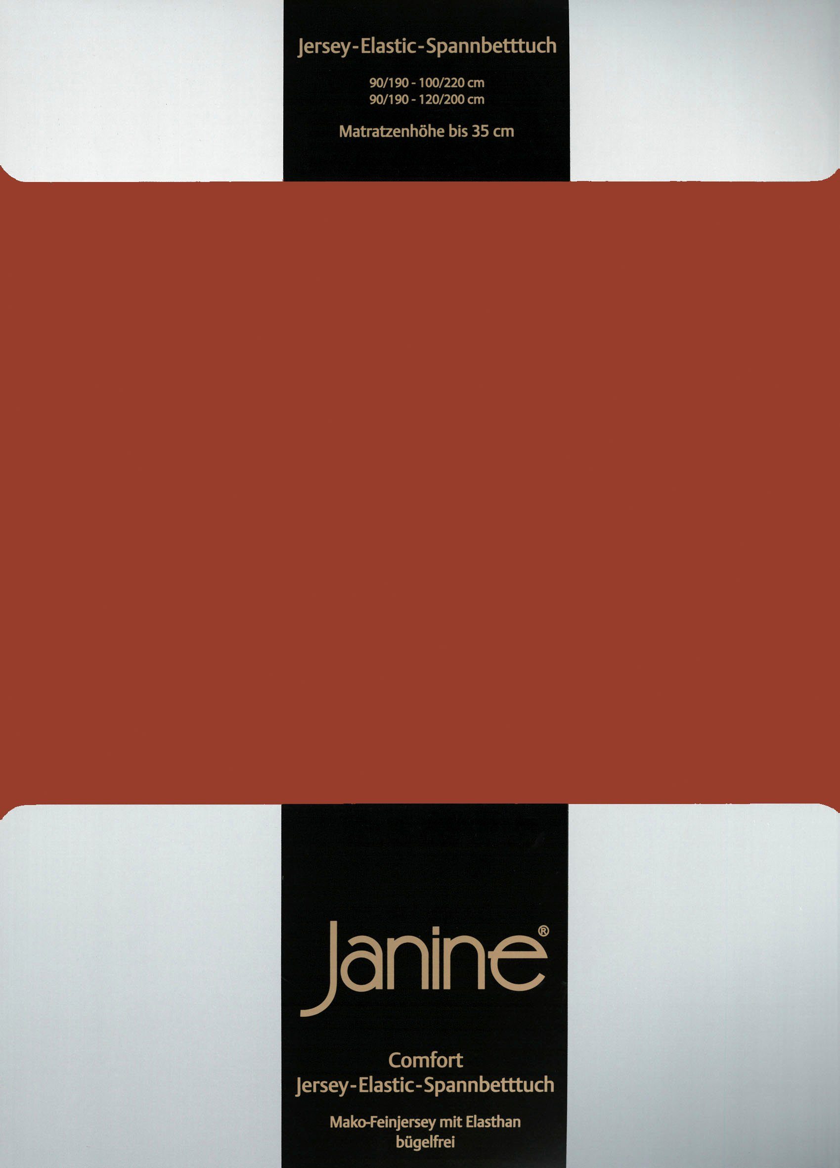 Janine Hoeslaken ELASTIC 5002 voor matrassen tot 35 cm hoog, 95% katoen, hoge kwaliteit, duurzaam (1 stuk) hoeslakens maat 140-160 cm x 200-220 cm