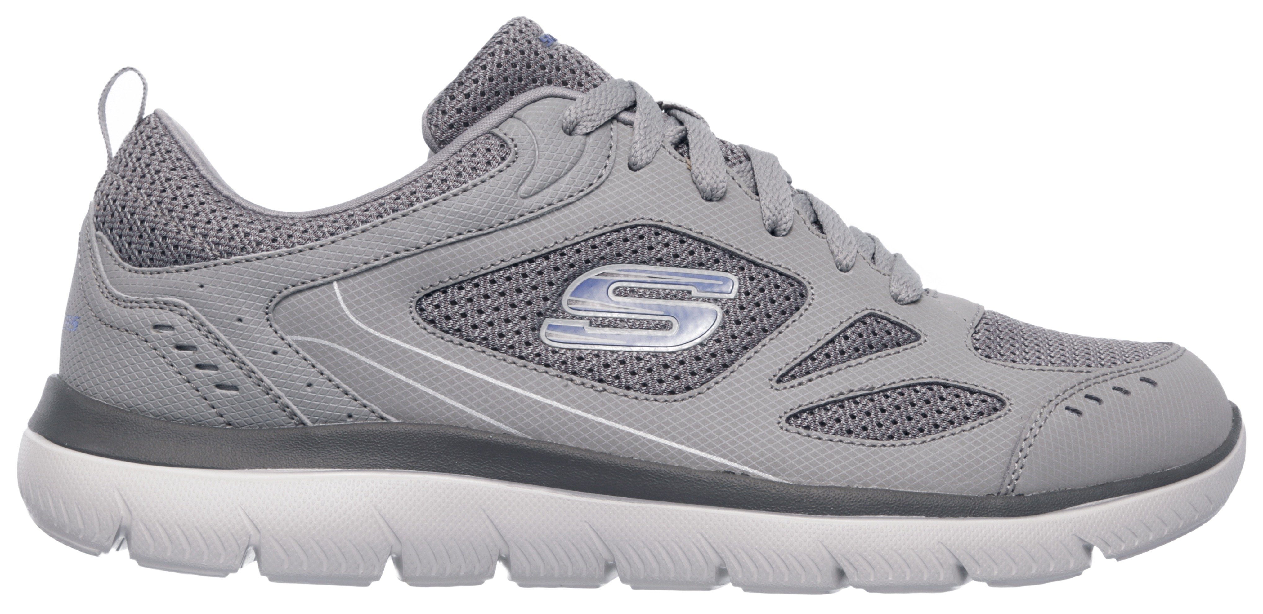 Skechers Sneakers Summits-South Rim , vrijetijdsschoen, lage schoen, veterschoen in moderne materiaalmix