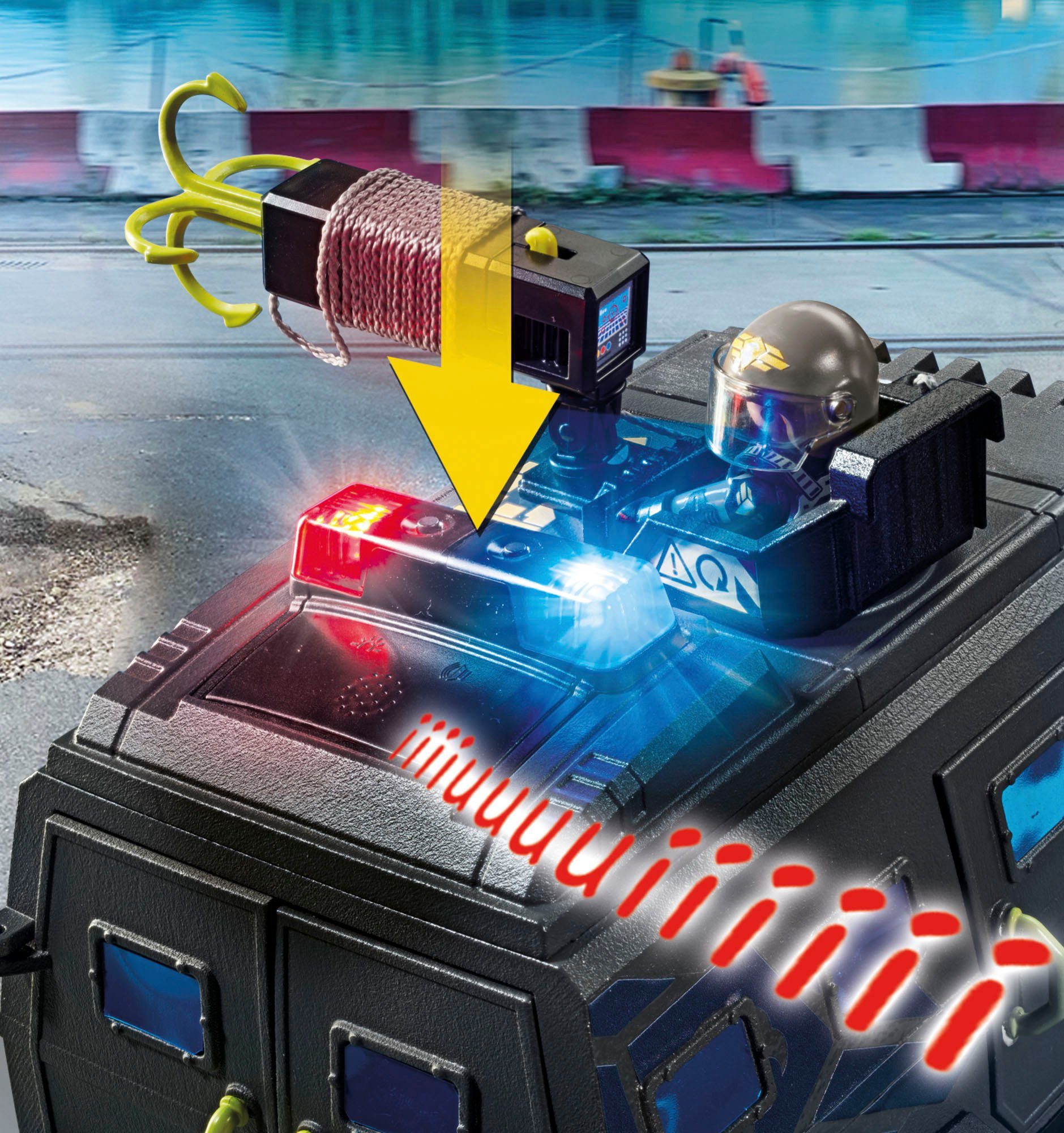 Playmobil® Constructie-speelset SWAT terreinvoertuig (71144), My Action Heroes (73-delig)