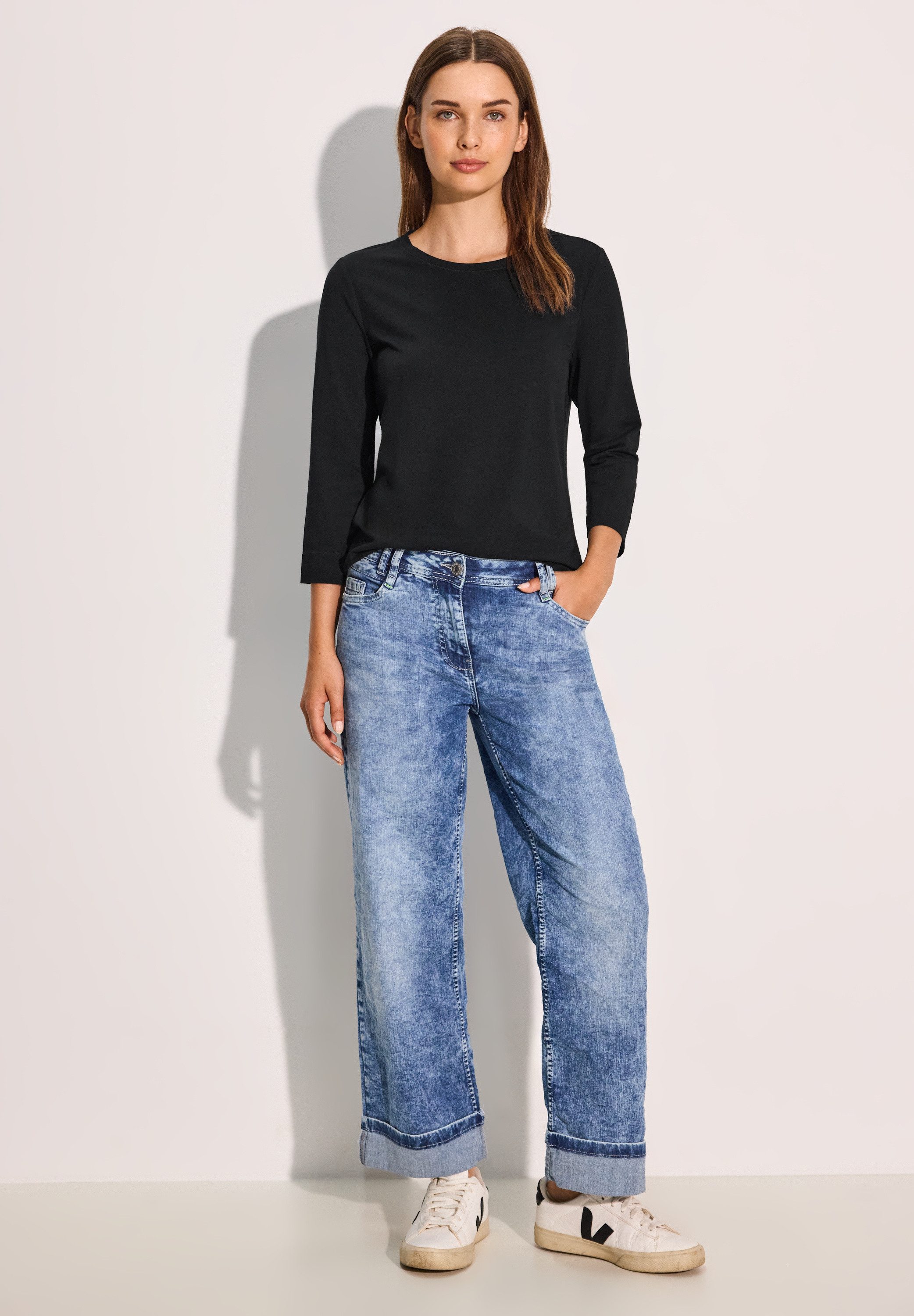 Cecil Shirt met 3/4 mouwen met 3/4-mouwen