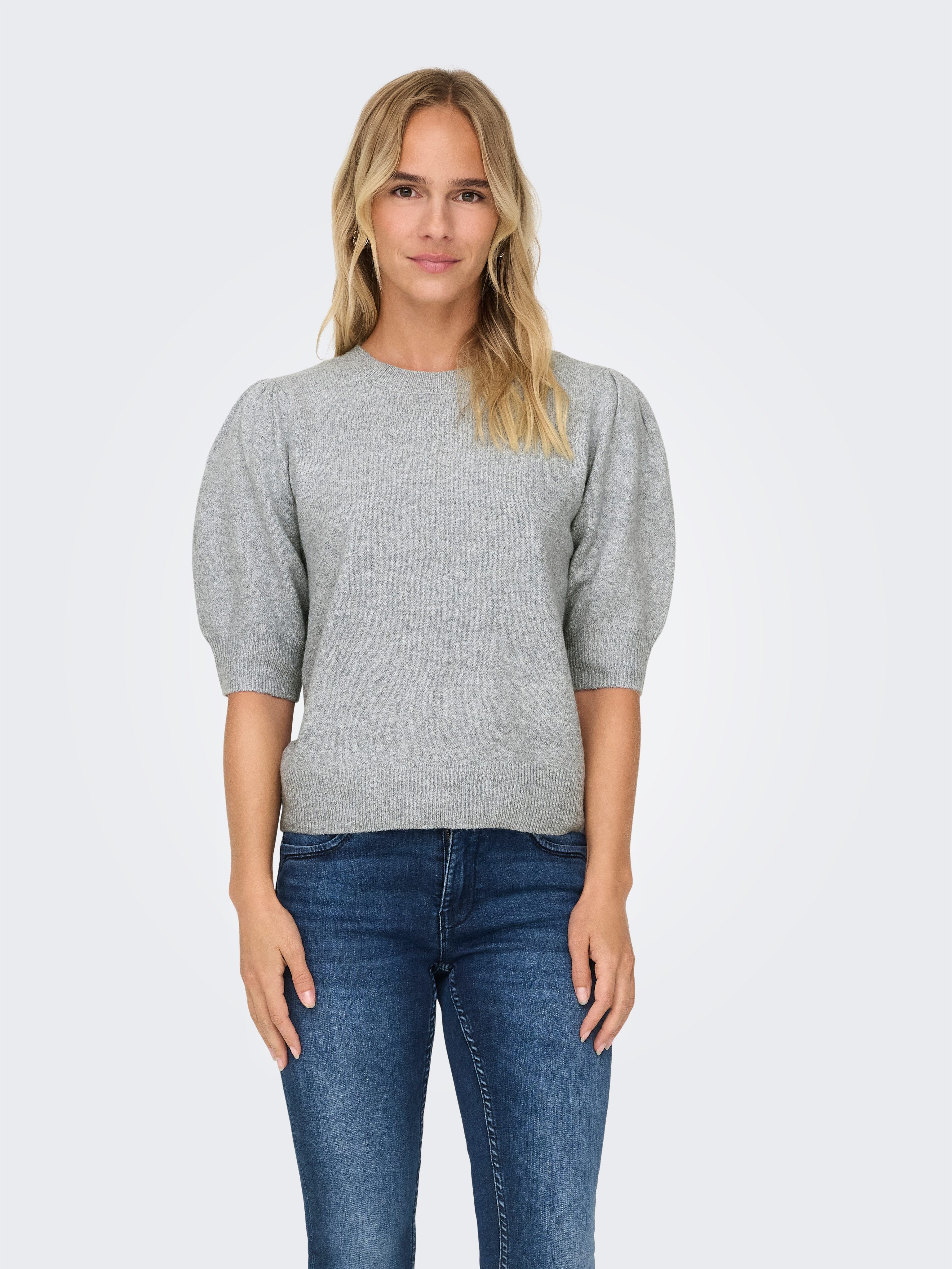 Only Gebreide trui ONLRICA LIFE 2/4 PULLOVER EX KNT