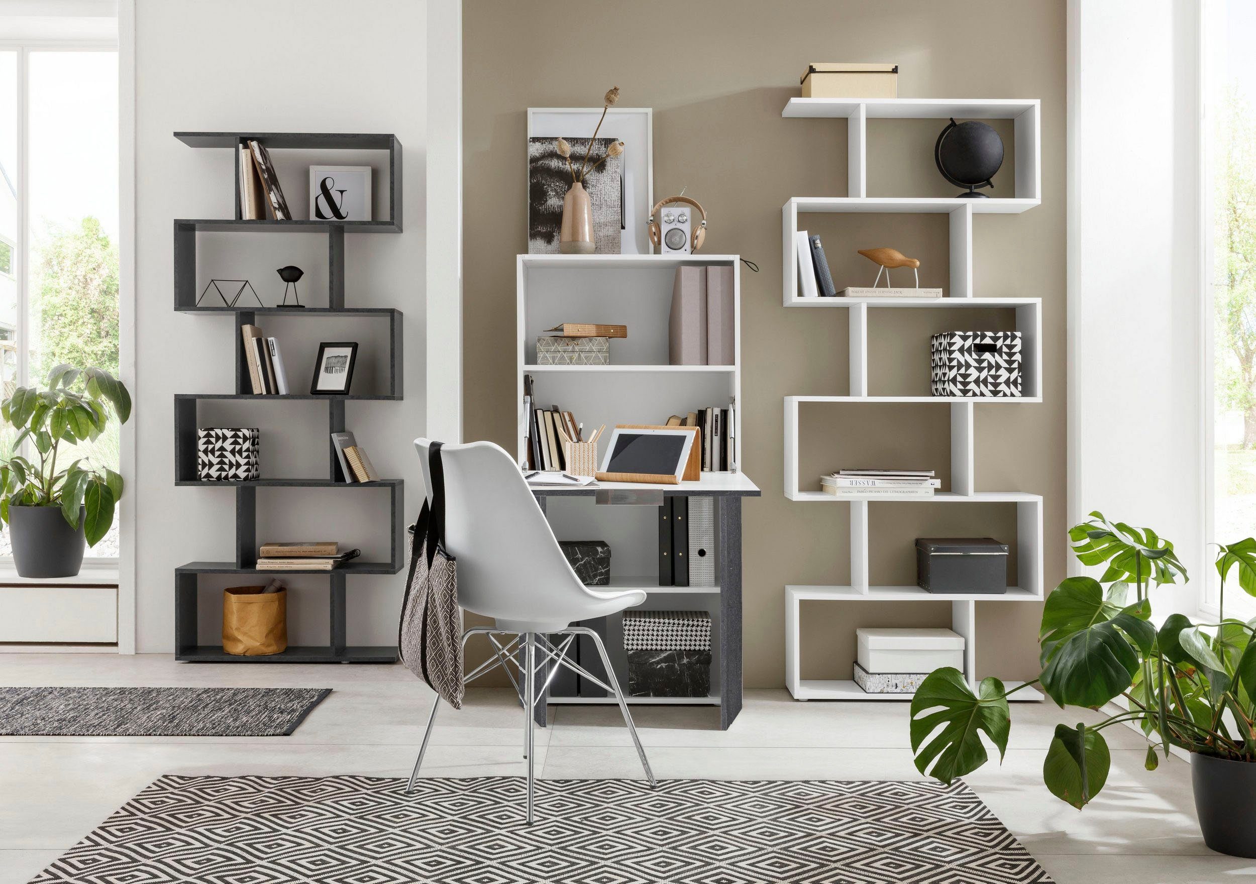 INOSIGN Secretaire Dalia, bureau, PC-kast in modern design, breedte 70 cm, Made in Italy