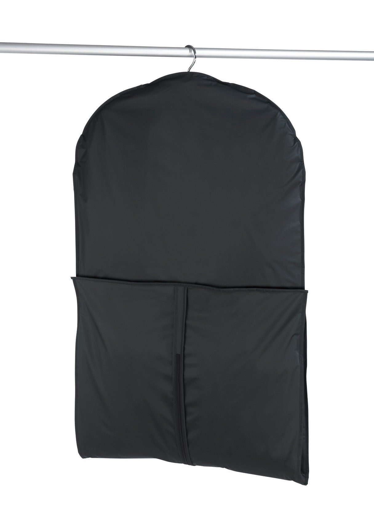 WENKO Kledinghoes Modell Deep Black 3 maten als set, afwasbare plastic folie (set, 3 stuks)