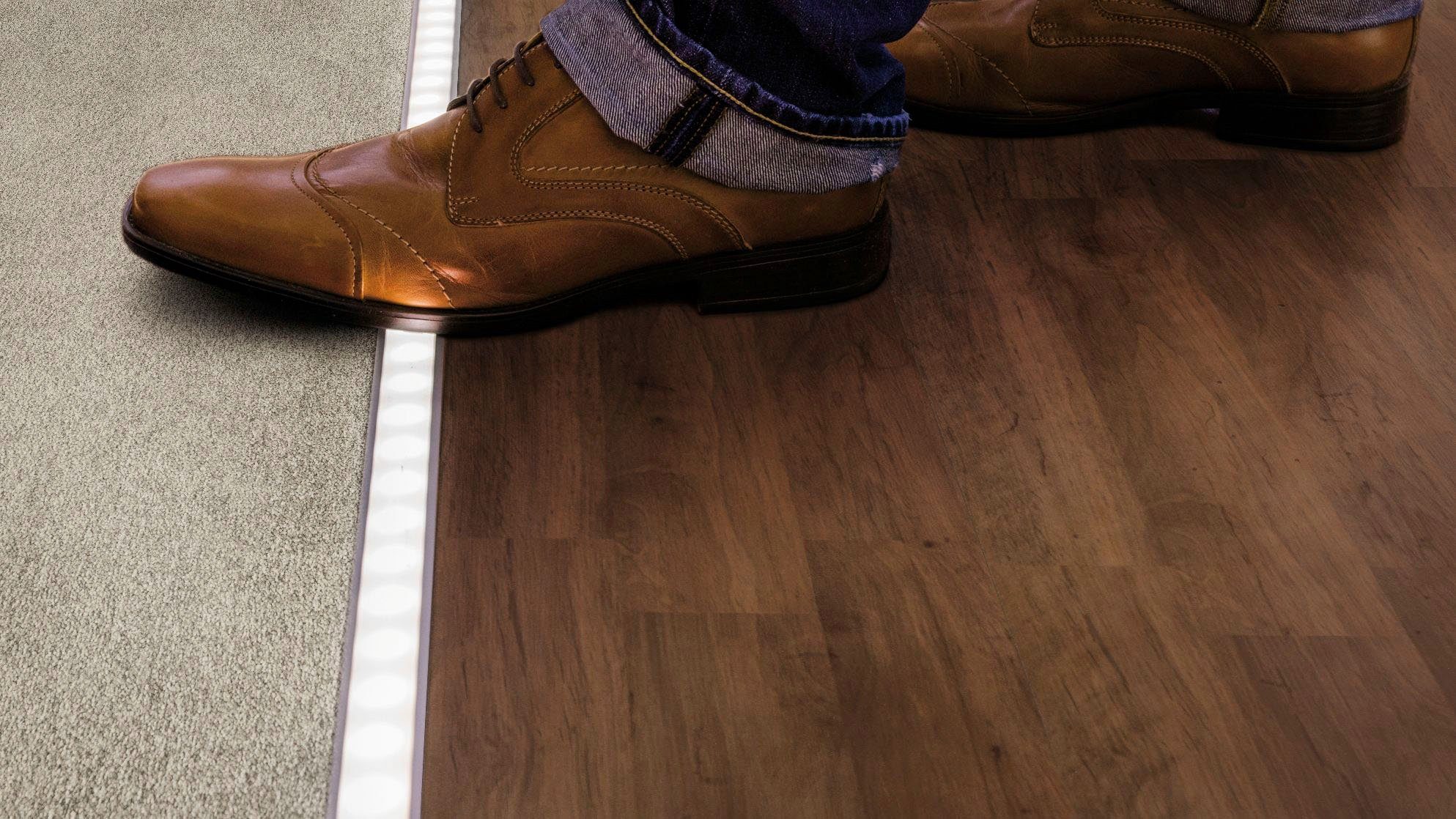 Paulmann Led-strepen Vloer Profiel met Diffuser 100cm Geanodiseerd Alu, Satin, Alu/Kunststof Alu (1 stuk)