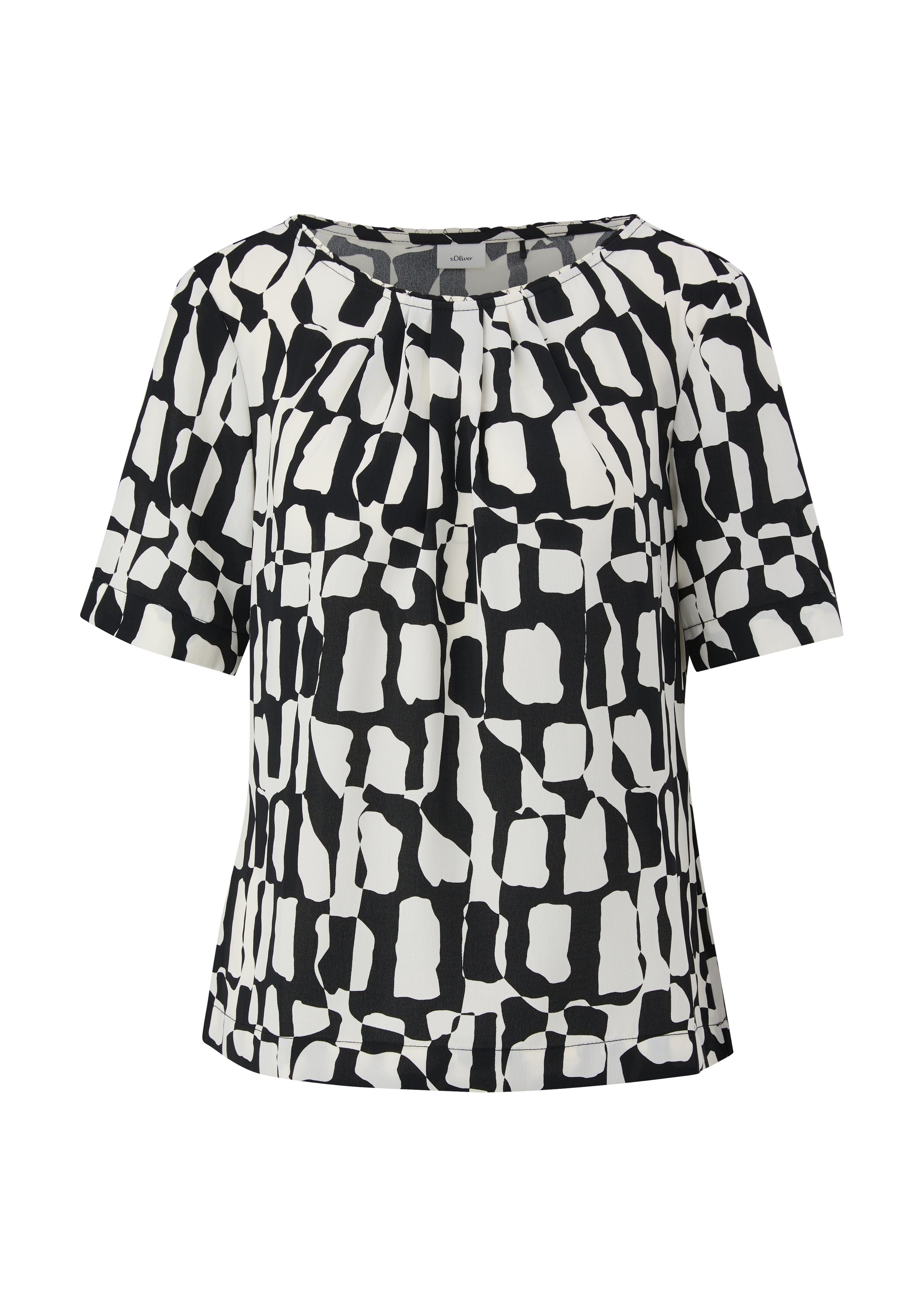s.Oliver BLACK LABEL Shirtblouse gedessineerd