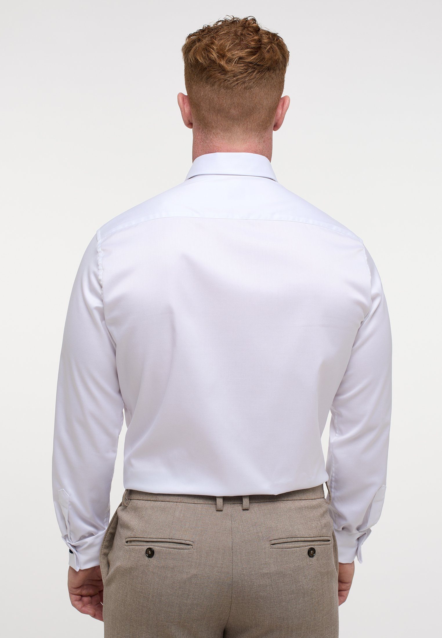 Eterna Overhemd met lange mouwen MODERN FIT NON IRON (strijkvrij)