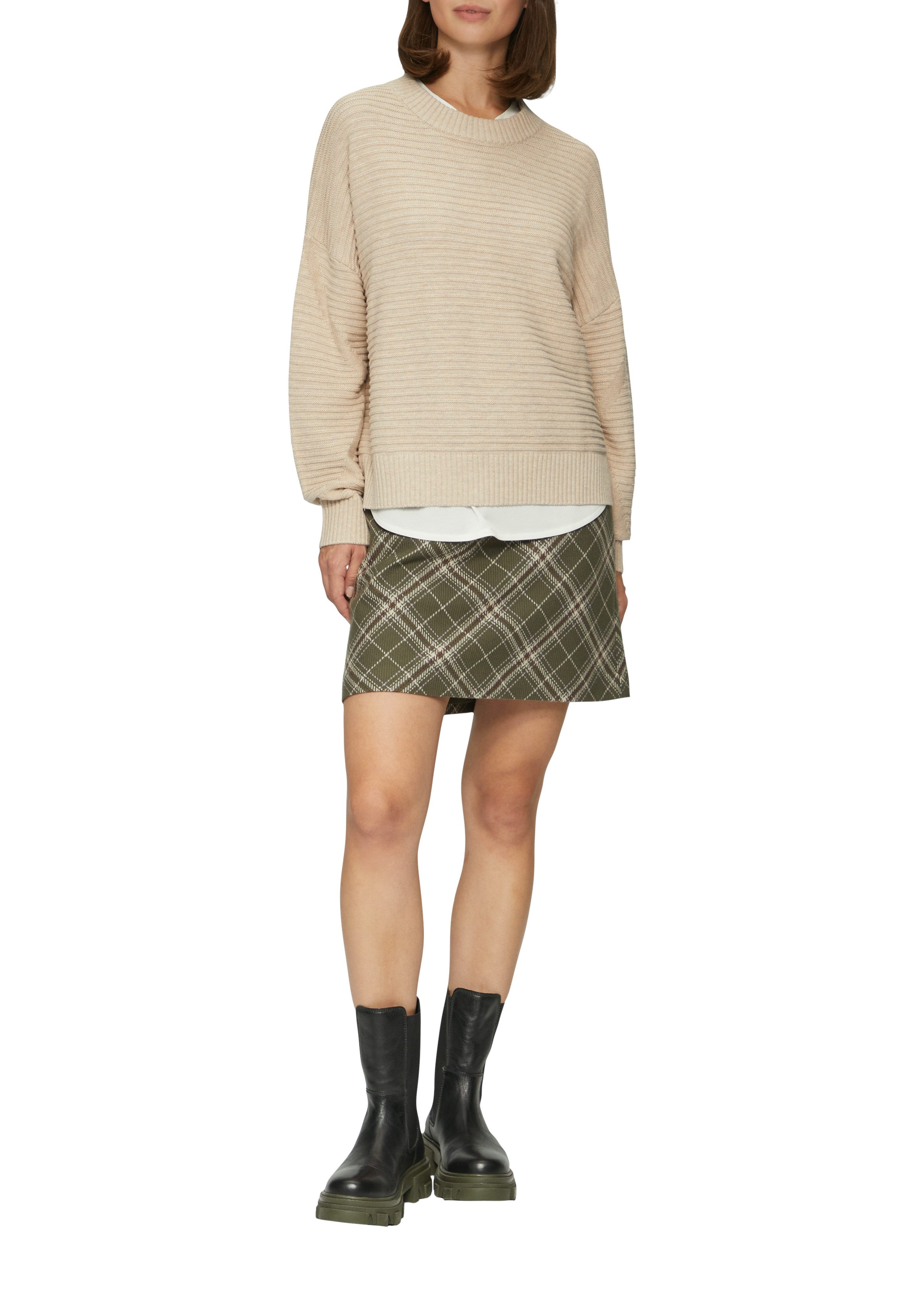 s.Oliver Shirt met 3/4 mouwen met v-hals
