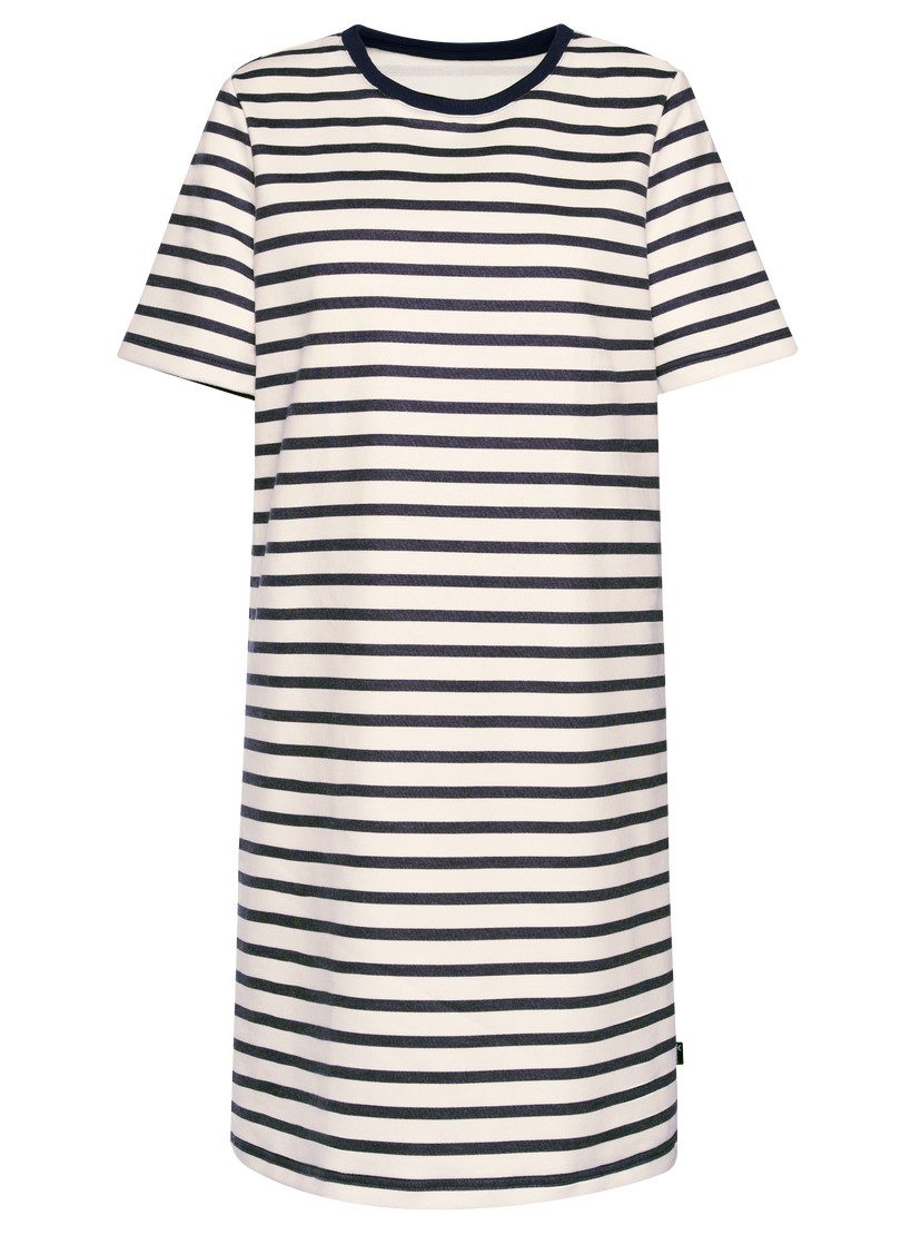 Trigema Jerseyjurk TRIGEMA sweatjurk met streepjespatroon (1-delig)