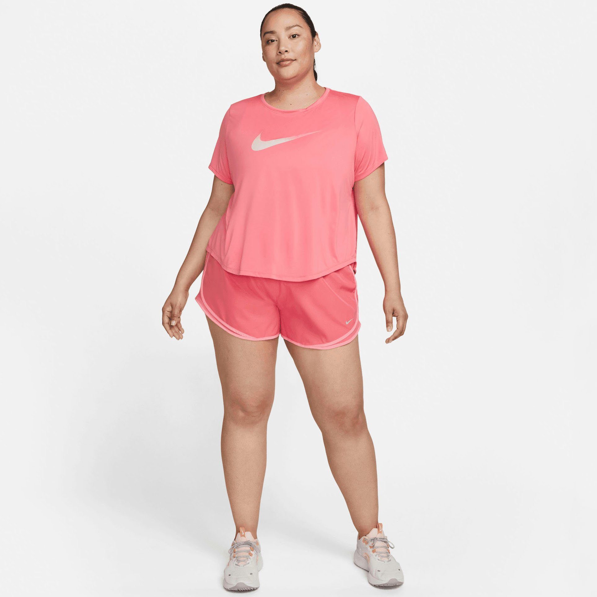 Nike Runningshirt One Dri-FIT Swoosh Women's Short-Sleeved Top (Plus)