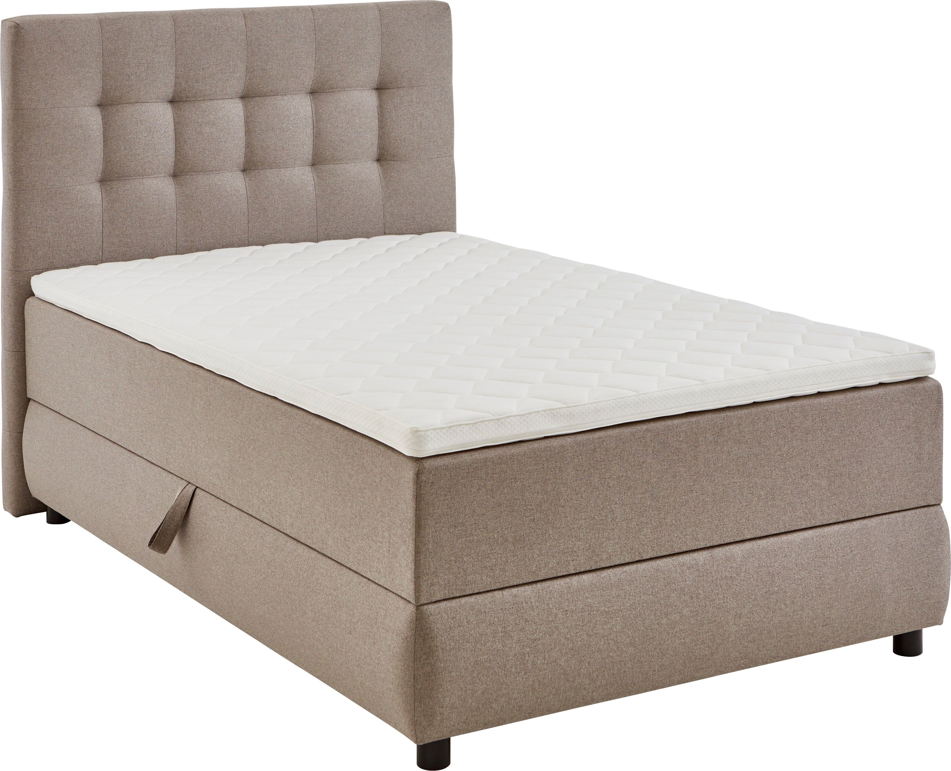 ATLANTIC home collection Boxspring Lilo inclusief bedkist en topper