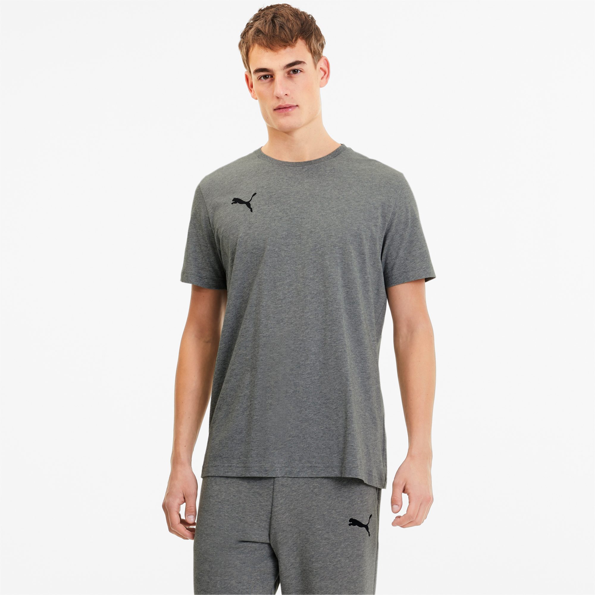 PUMA Trainingsshirt TEAMGOAL 23 CASUALS TEE heren shirts maat S grijs