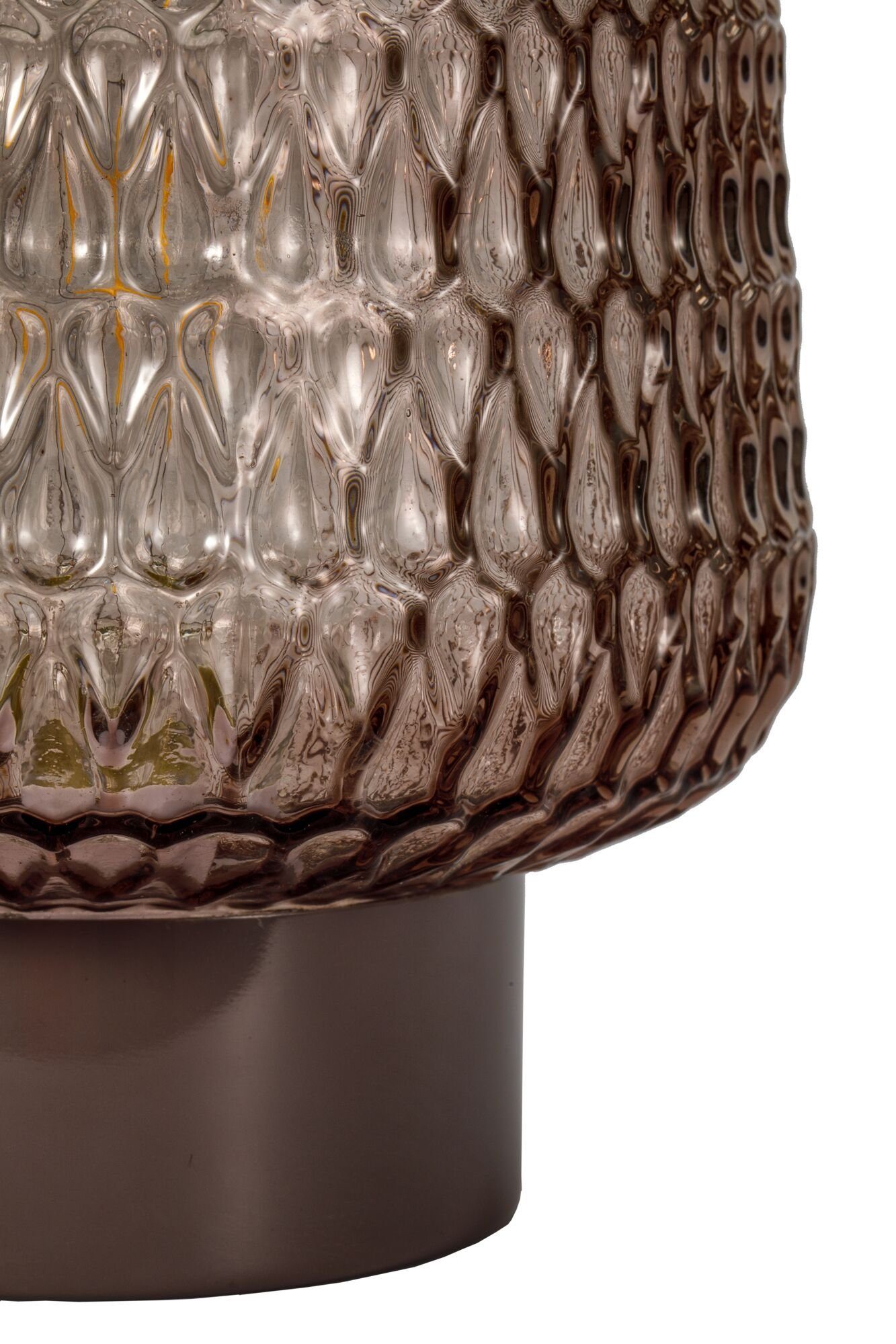 Pauleen Led-tafellamp Sparkling Glamour mobile grijs glas/metaal