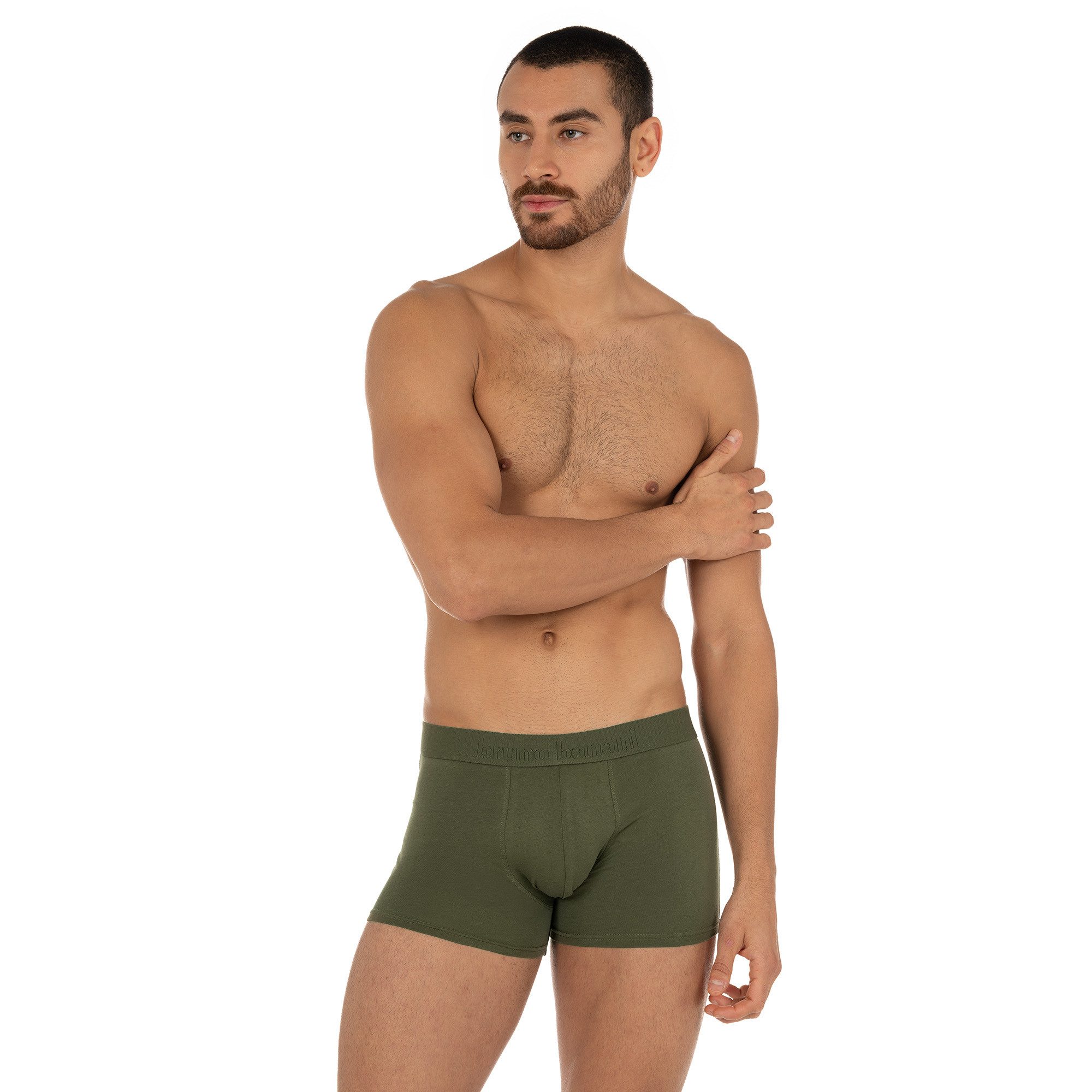 Bruno Banani Boxershort Flowing met contrastkleurige boorden (Set van 2)