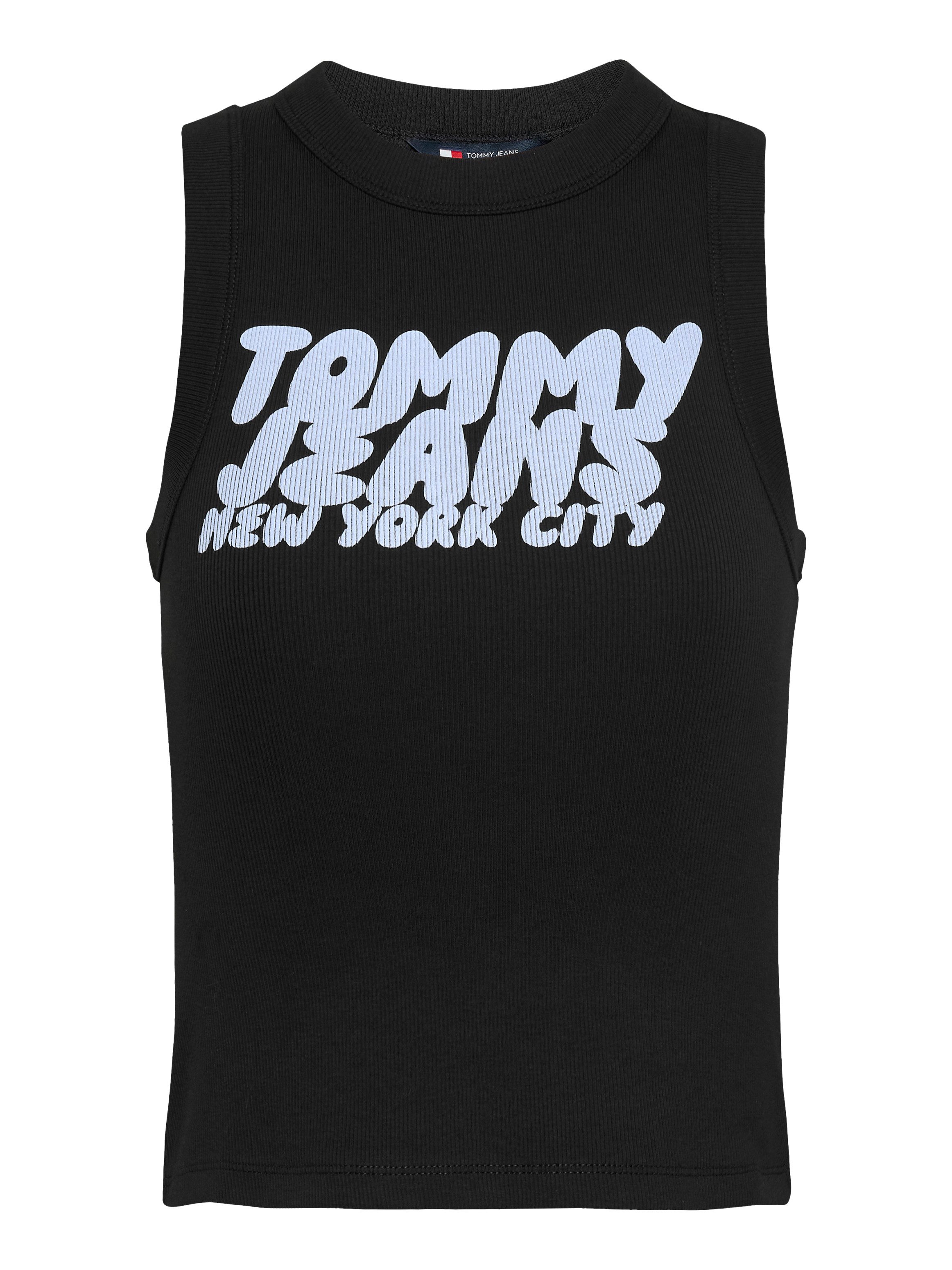 TOMMY JEANS Tanktop TJW SLIM SH TJ BUBBLE TANK
