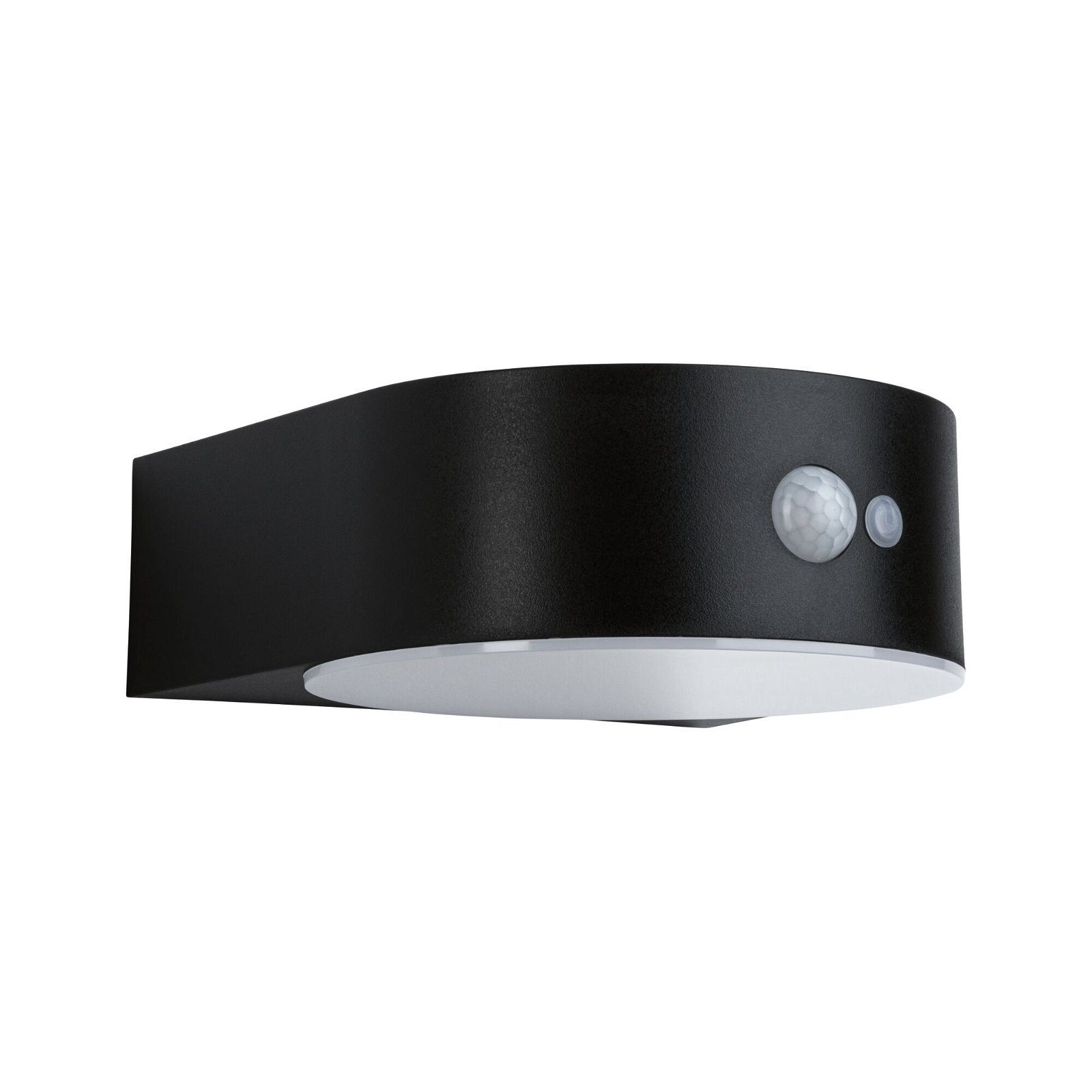 Paulmann Led-wandlamp voor buiten Solar Eileen IP44 3000K 400lm Zwart (1 stuk)