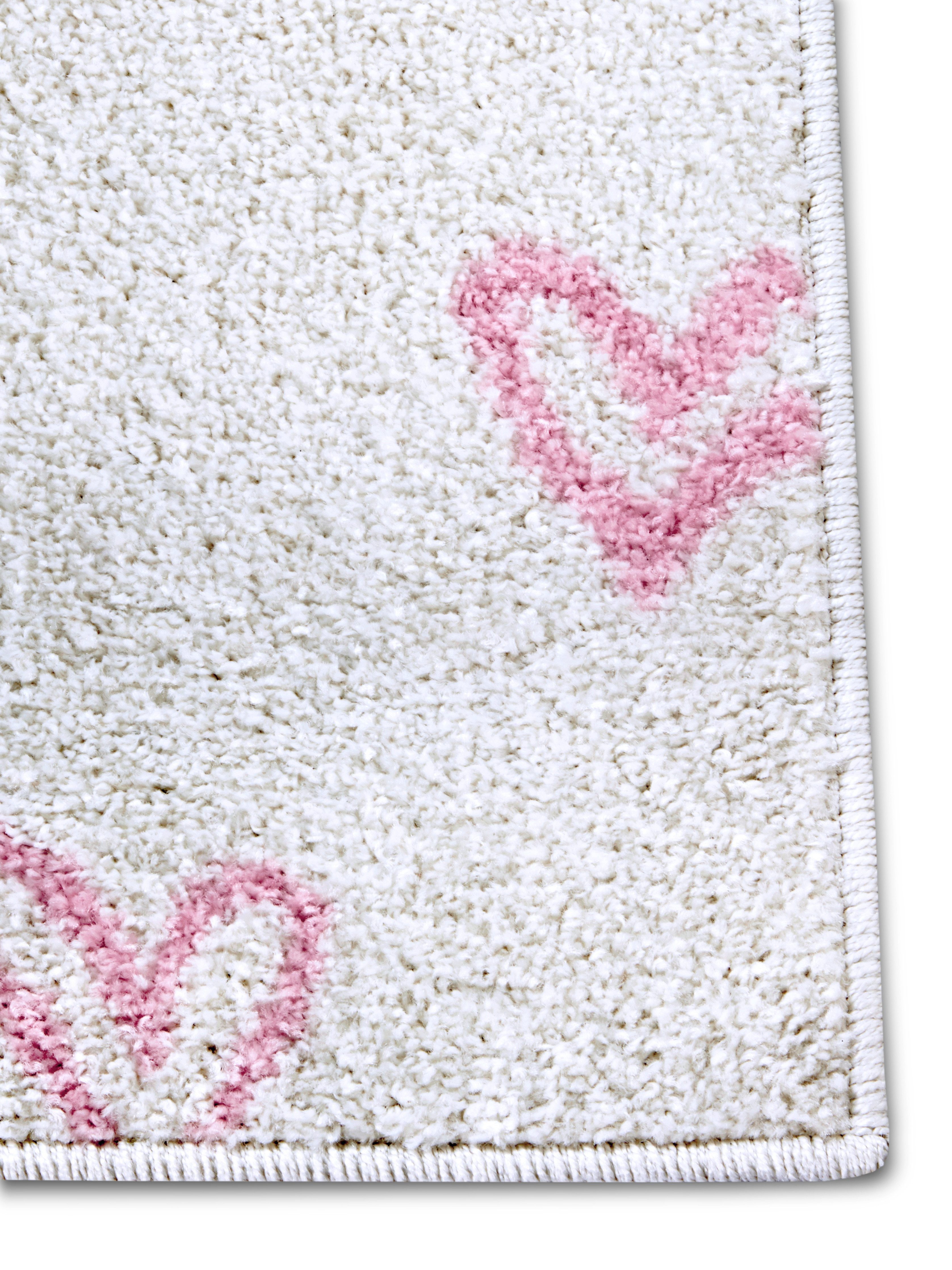 HANSE Home Kindervloerkleed Adventures Hearts Speeltapijt, stevig, kinderkamer, kortpolig, speelondergrond