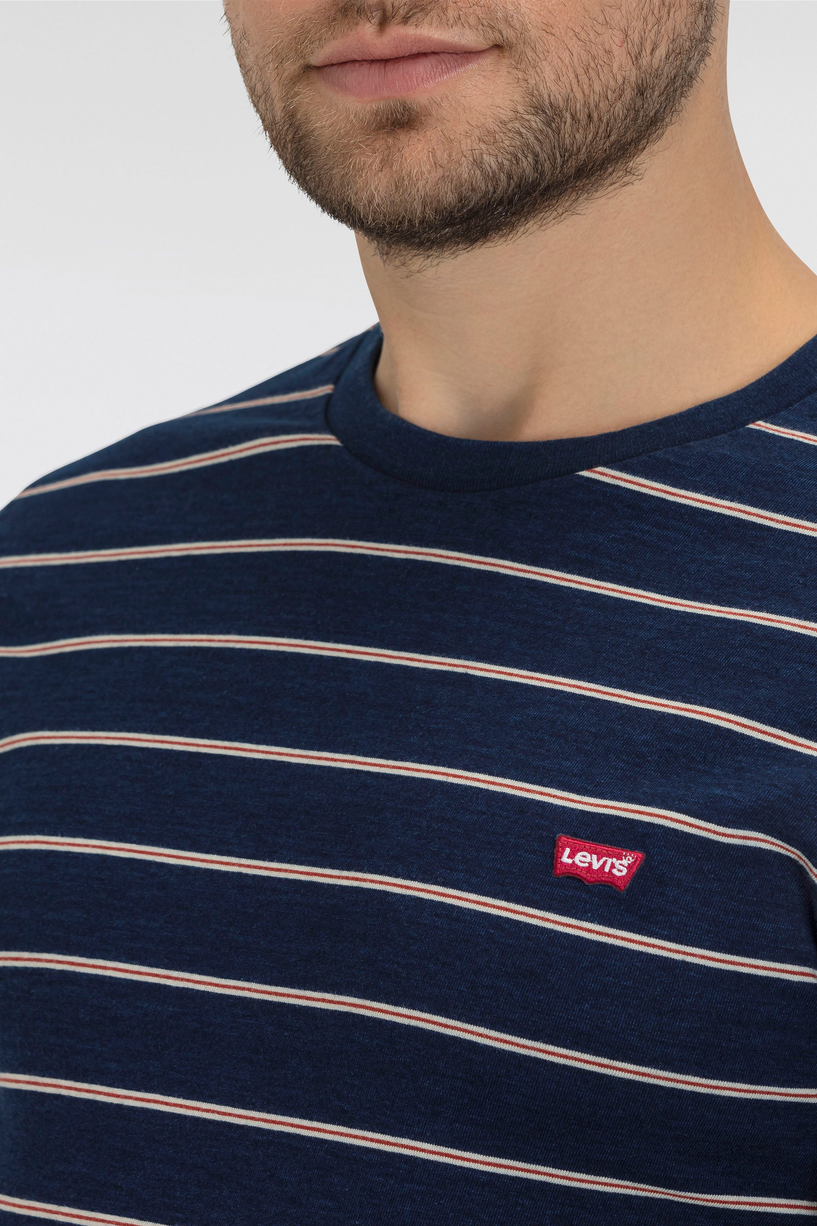Levi's® T-shirt met gestreept patroon