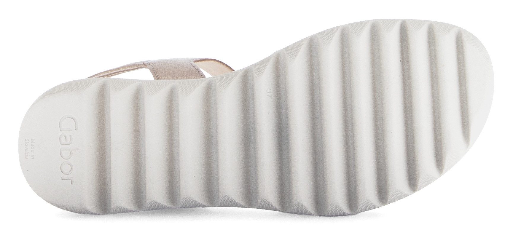 Gabor Sandalen , zomerschoen, wedge-sandaal, comfort-schoen met klittenbandsluiting
