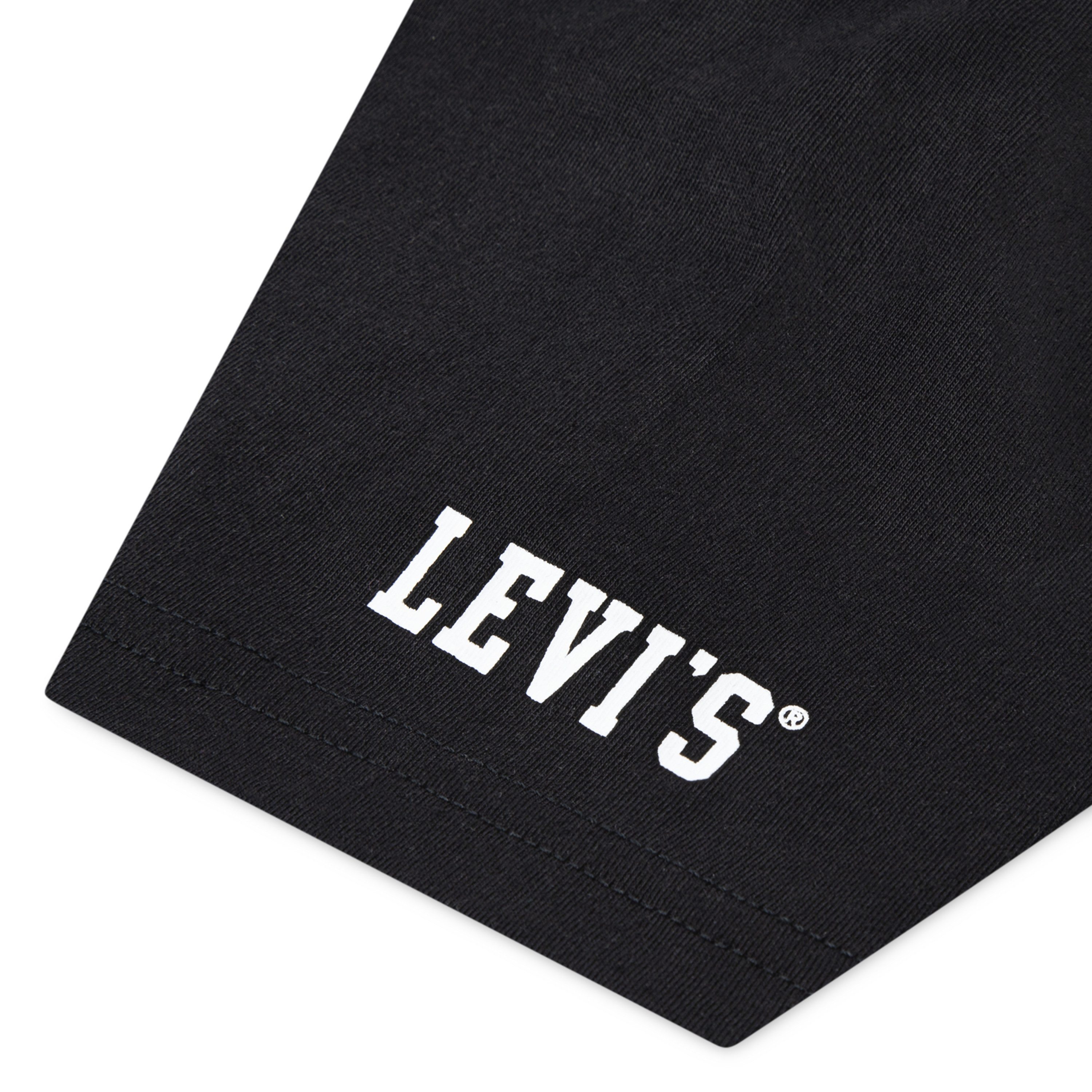 Levi's Kidswear T-shirt LVB "LS" MONOGRAM TEE met merkdruk voor jongens