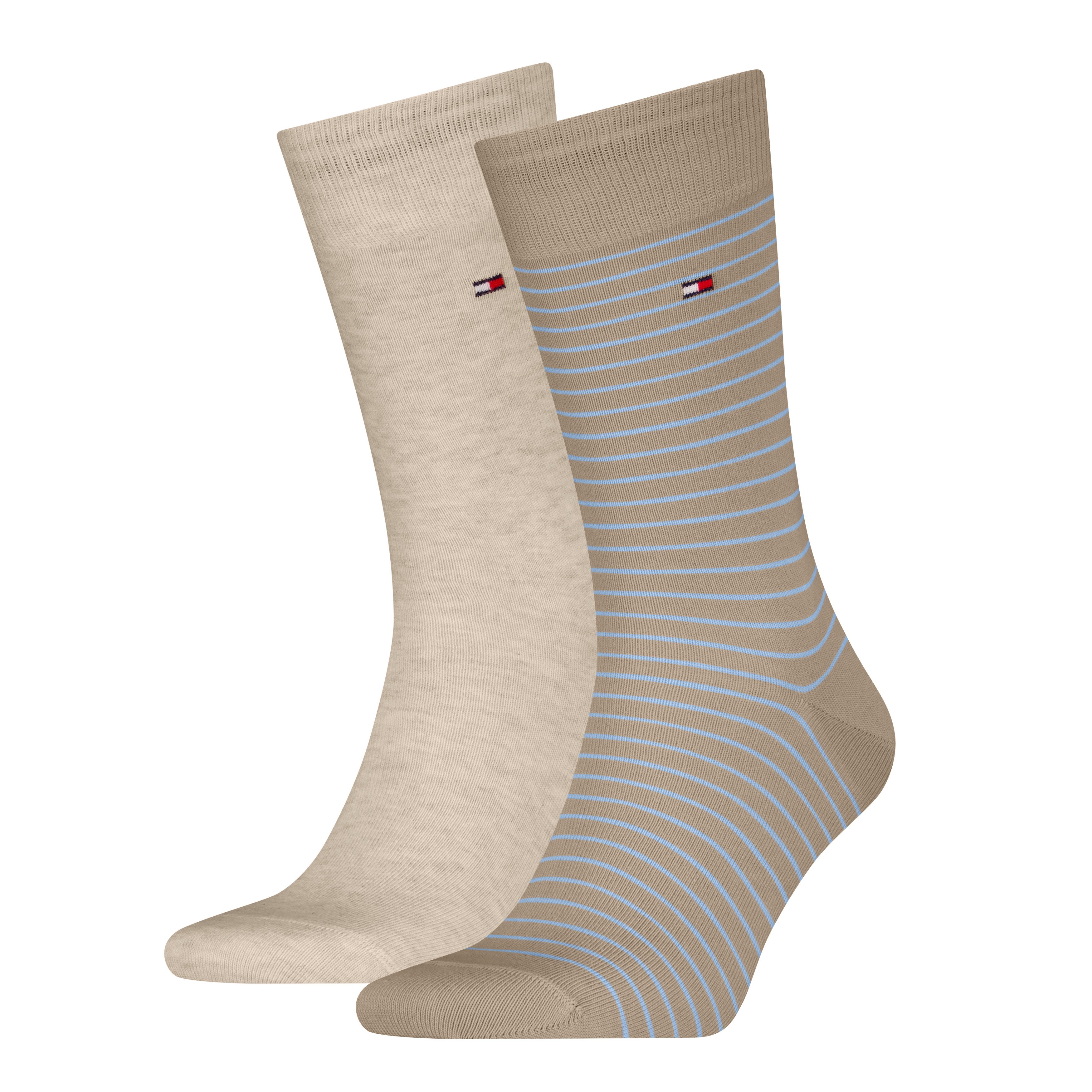 Tommy Hilfiger Sokken TH MEN SMALL STRIPE SOCK 2P (2 paar)