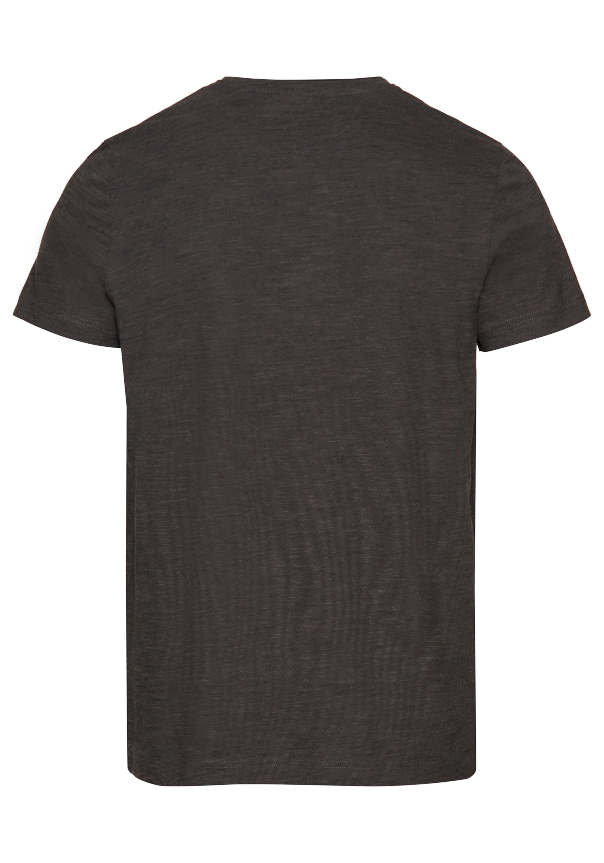 Bruno Banani T-shirt Met dubbele kraag en sierborstzak