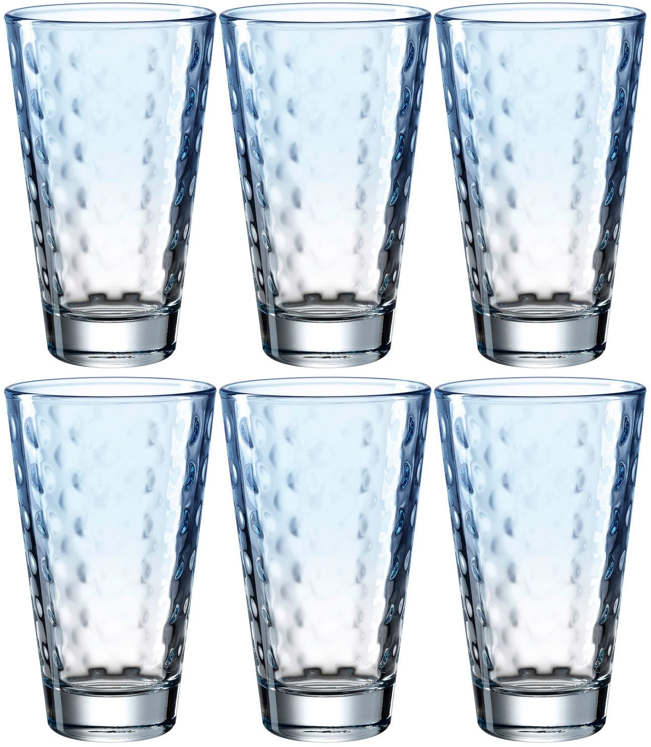 LEONARDO Longdrinkglas Optic 300 ml(set, 6-delig)