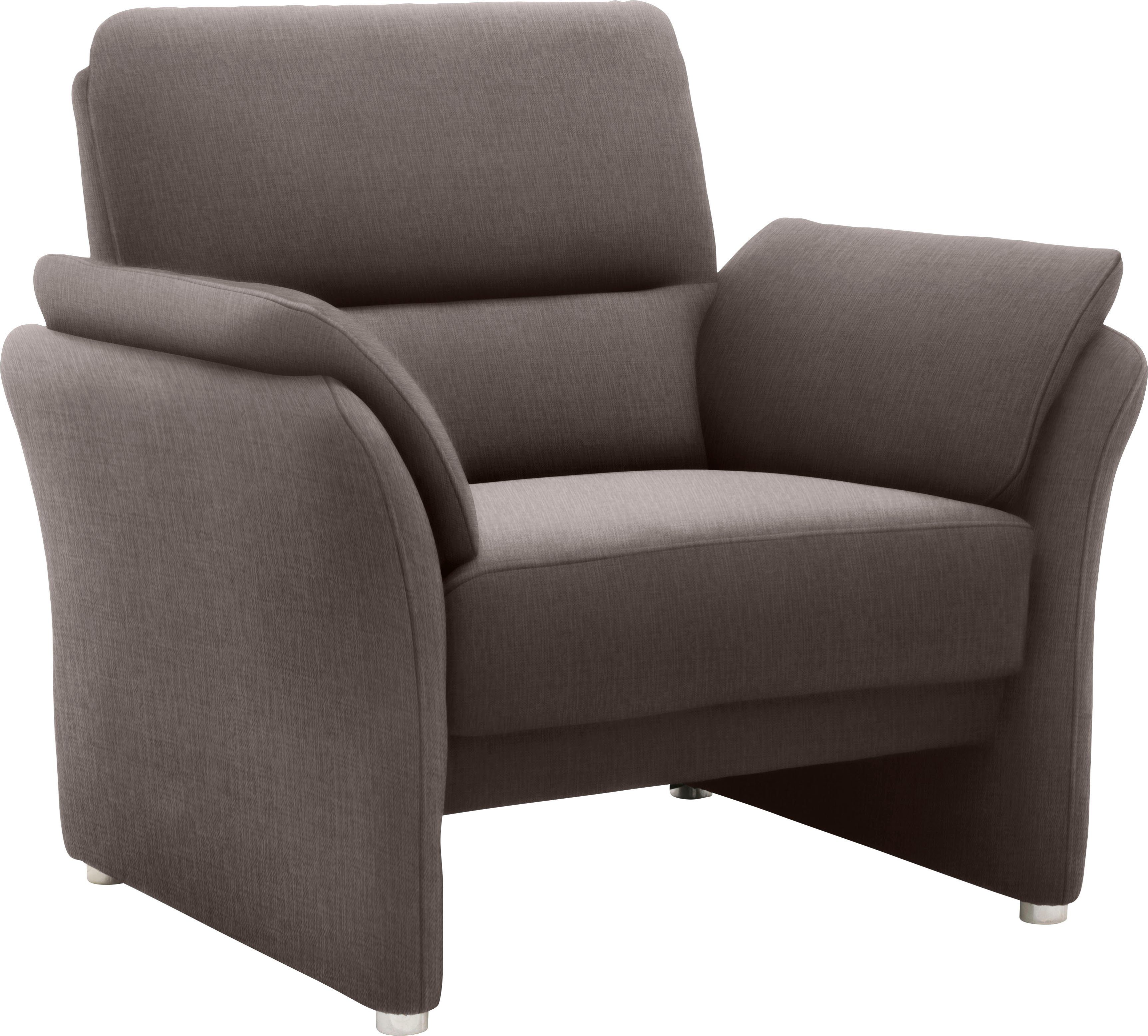 DOMO collection Fauteuil Pina cocktailsstoel Bijpassende fauteuil bij de serie, met binnenvering