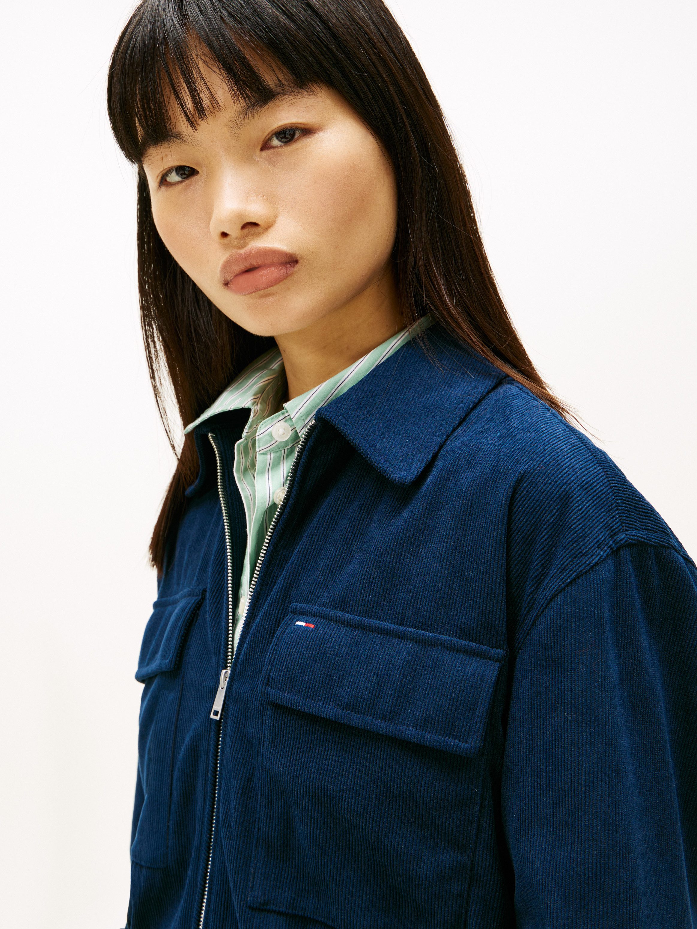 TOMMY JEANS Blouson TJW CORD COACH JACKET IM