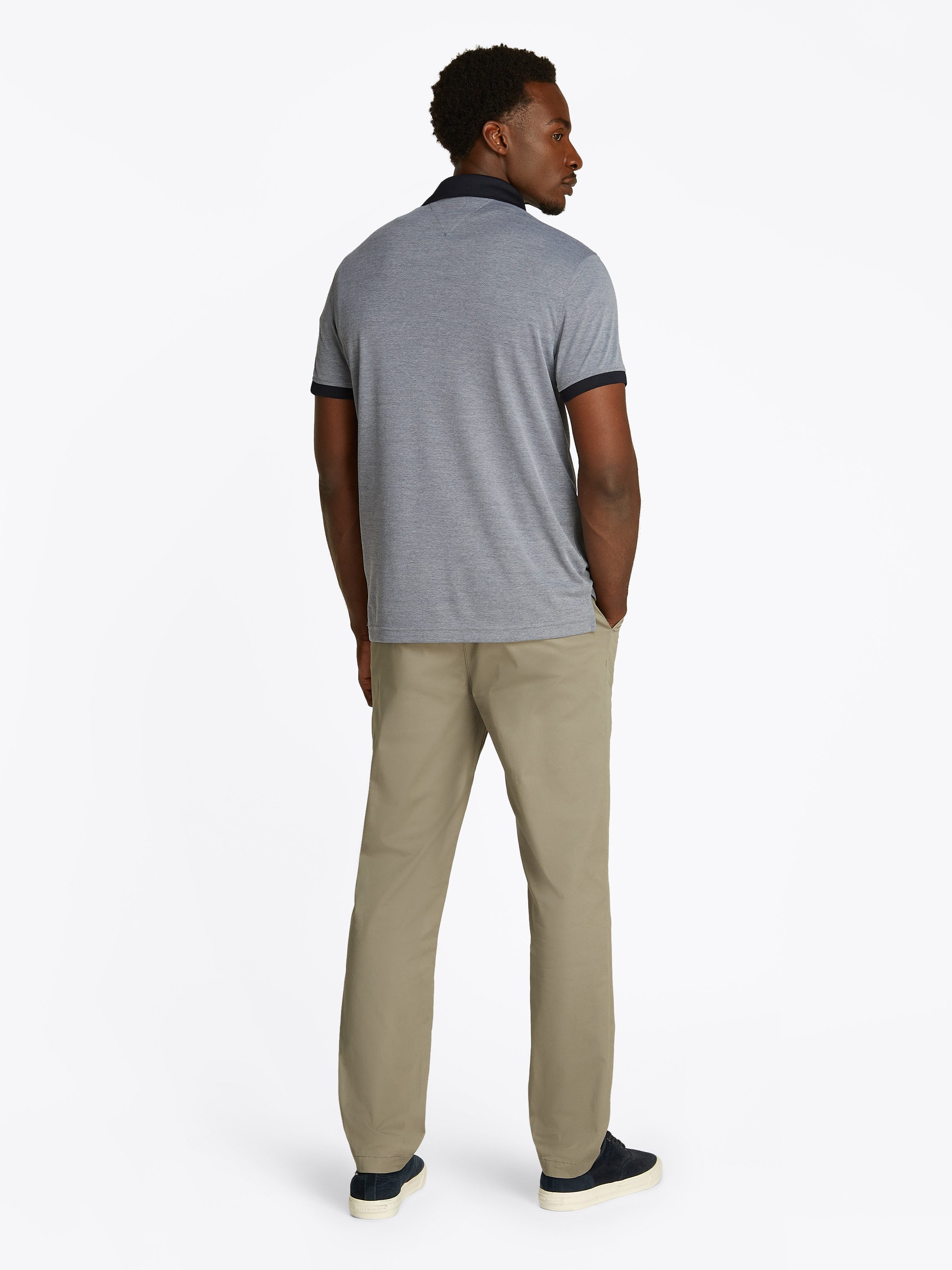 Tommy Hilfiger Poloshirt PERFORMANCE OXFORD ZIP REG POLO