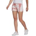 adidas sportswear short essentials print 3-stripes shorts roze