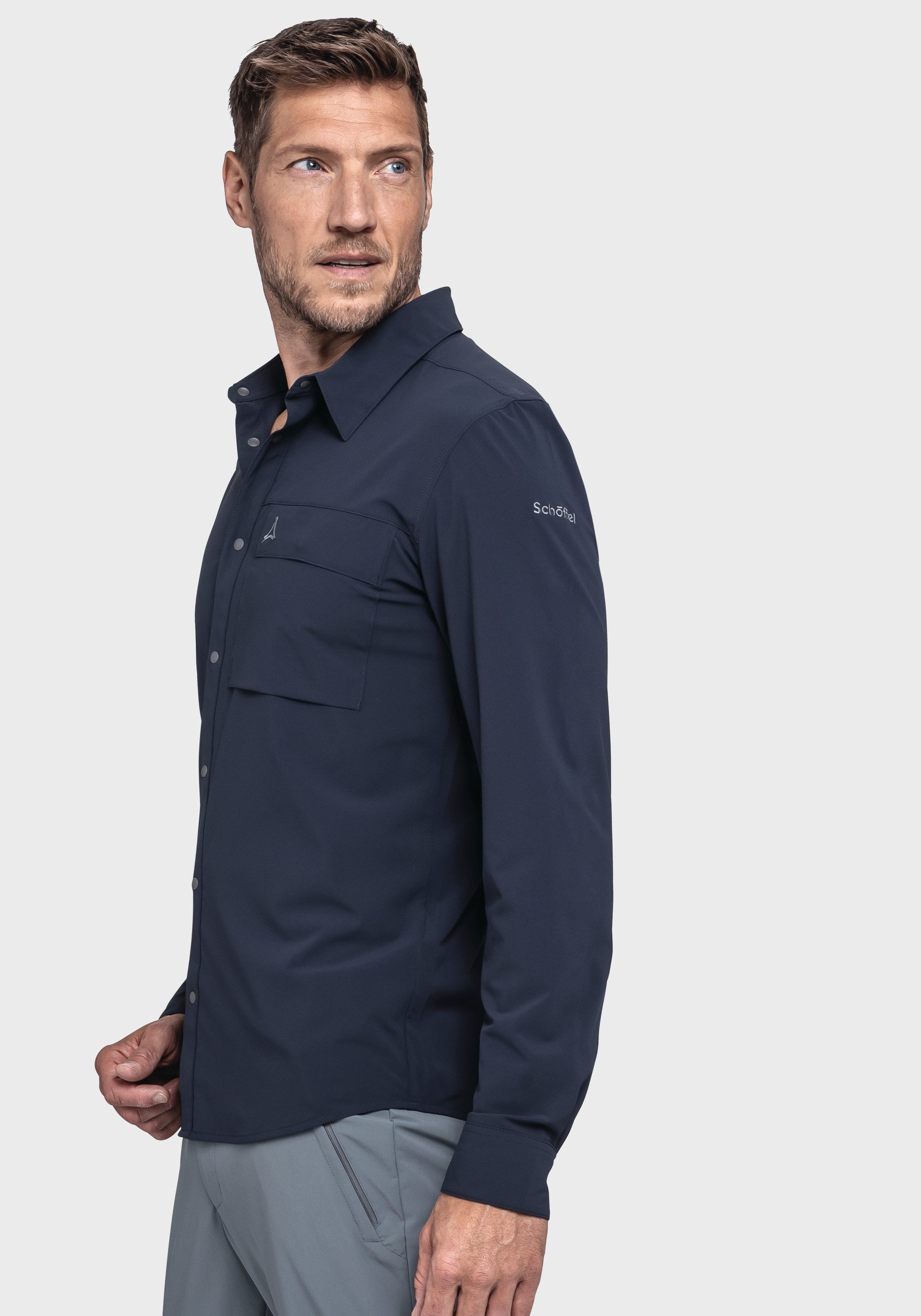 Schöffel Outdooroverhemd Hiking Shirt Style Dunajec MNS