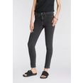 levi's slim fit jeans 311 shaping skinny in 5-pocketsstijl zwart