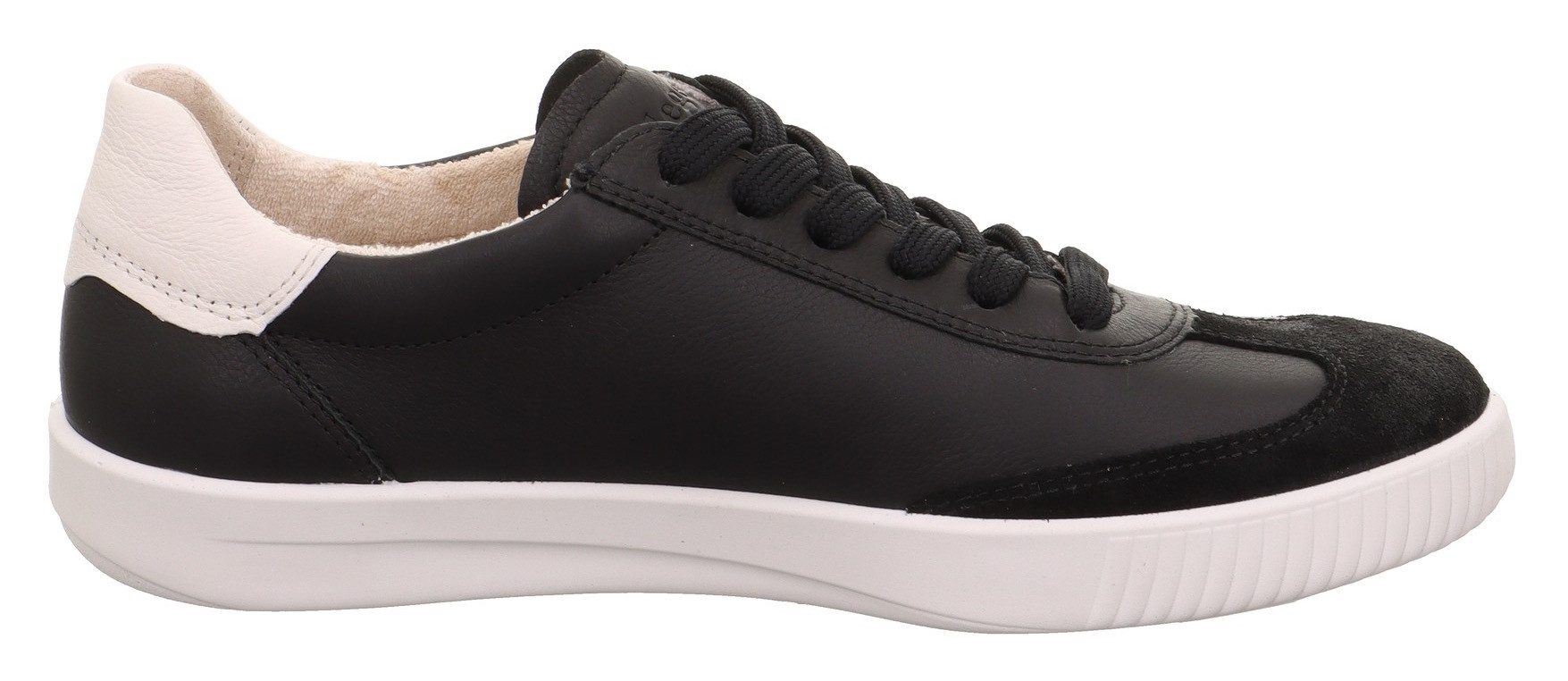 Legero Sneakers Silence , retro sneaker, veterschoen met zacht verwisselbaar voetbed