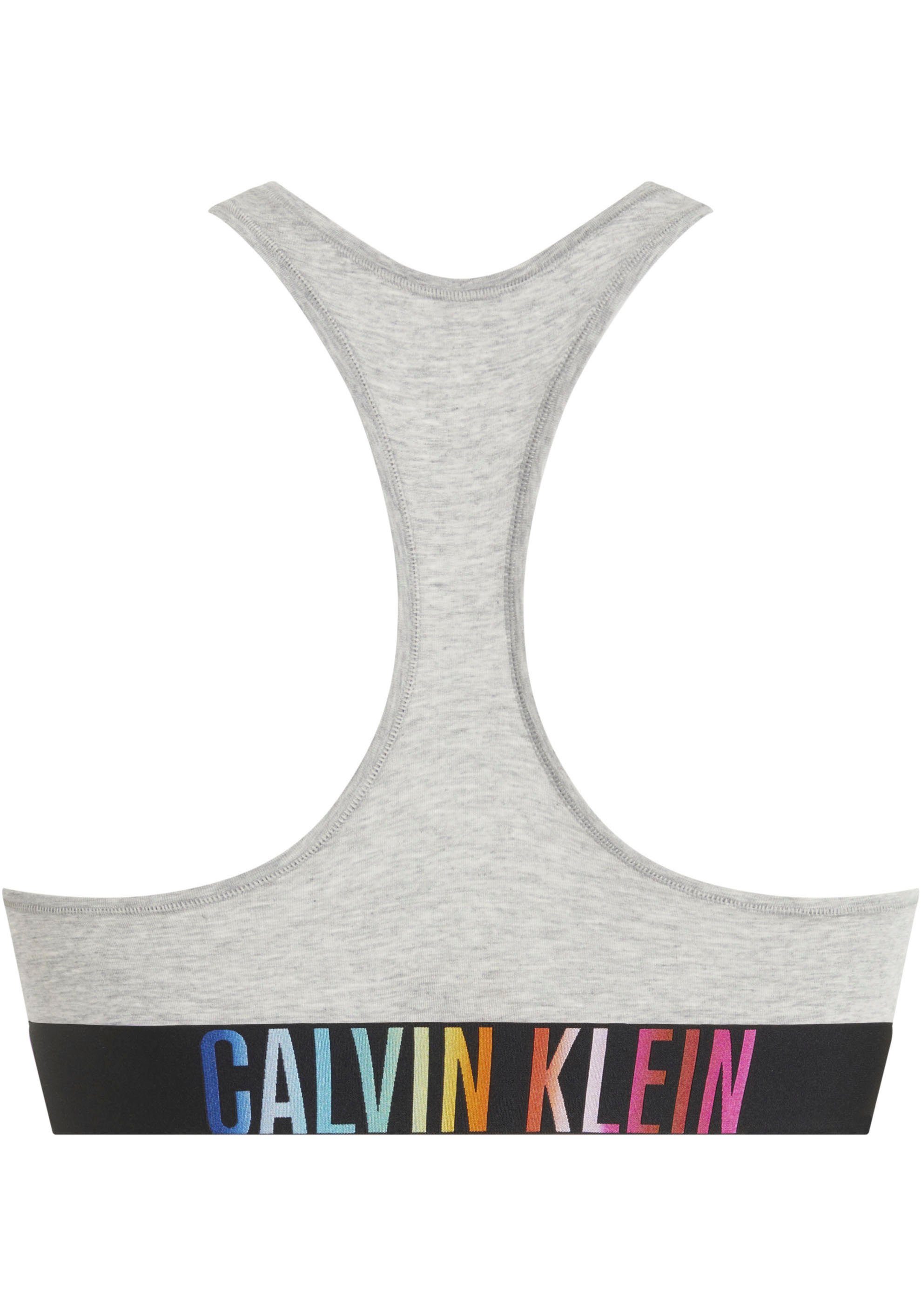 Calvin Klein Bralette UNLINED BRALETTE met veelkleurig logo