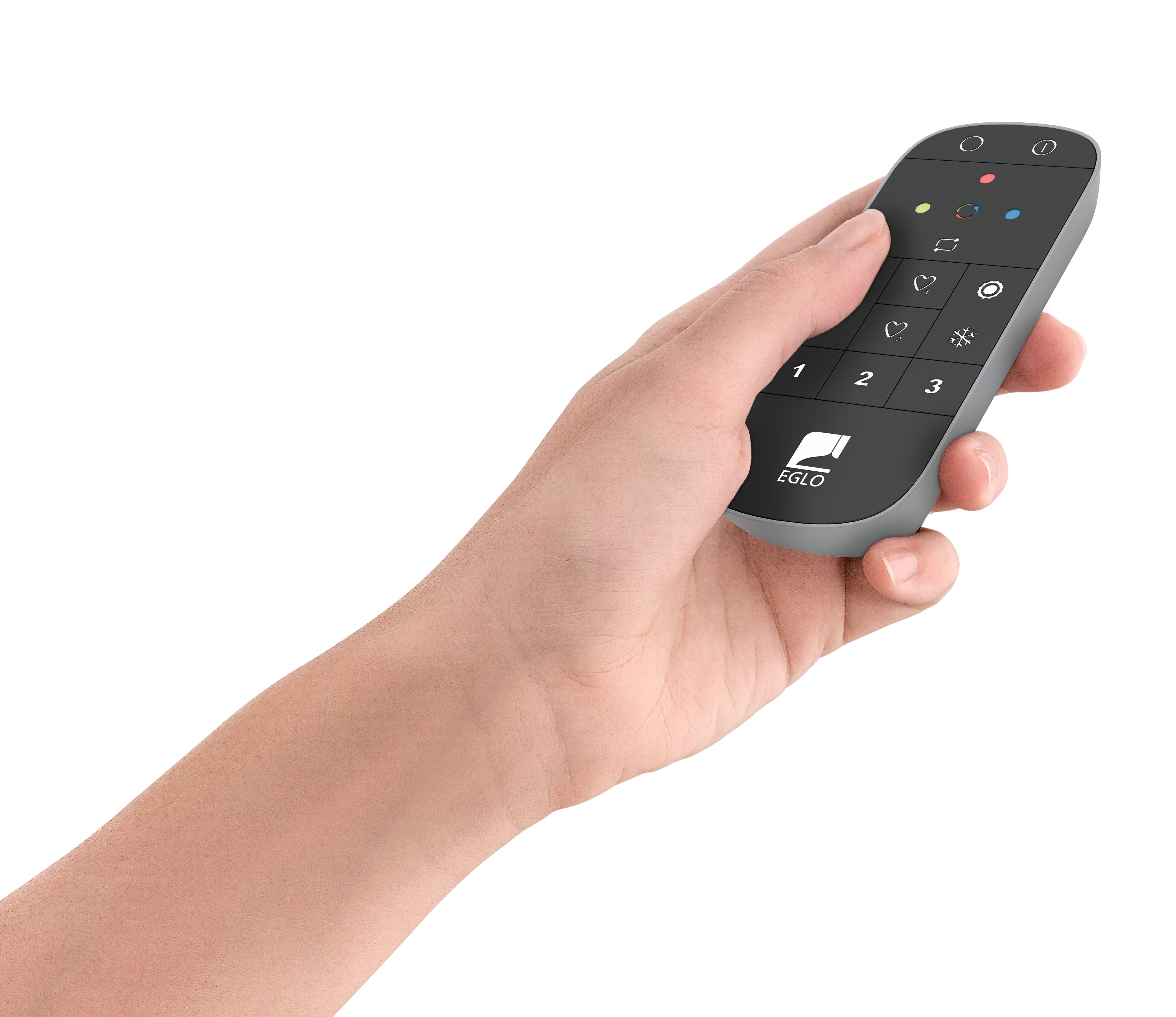EGLO Slim-Home-afstandsbediening CONNECT Z REMOTE Fernbedienung, Zubehör, ZigBee 3.0, batteriebetrieben EGLO Connect Z afstandsbediening (1 stuk)