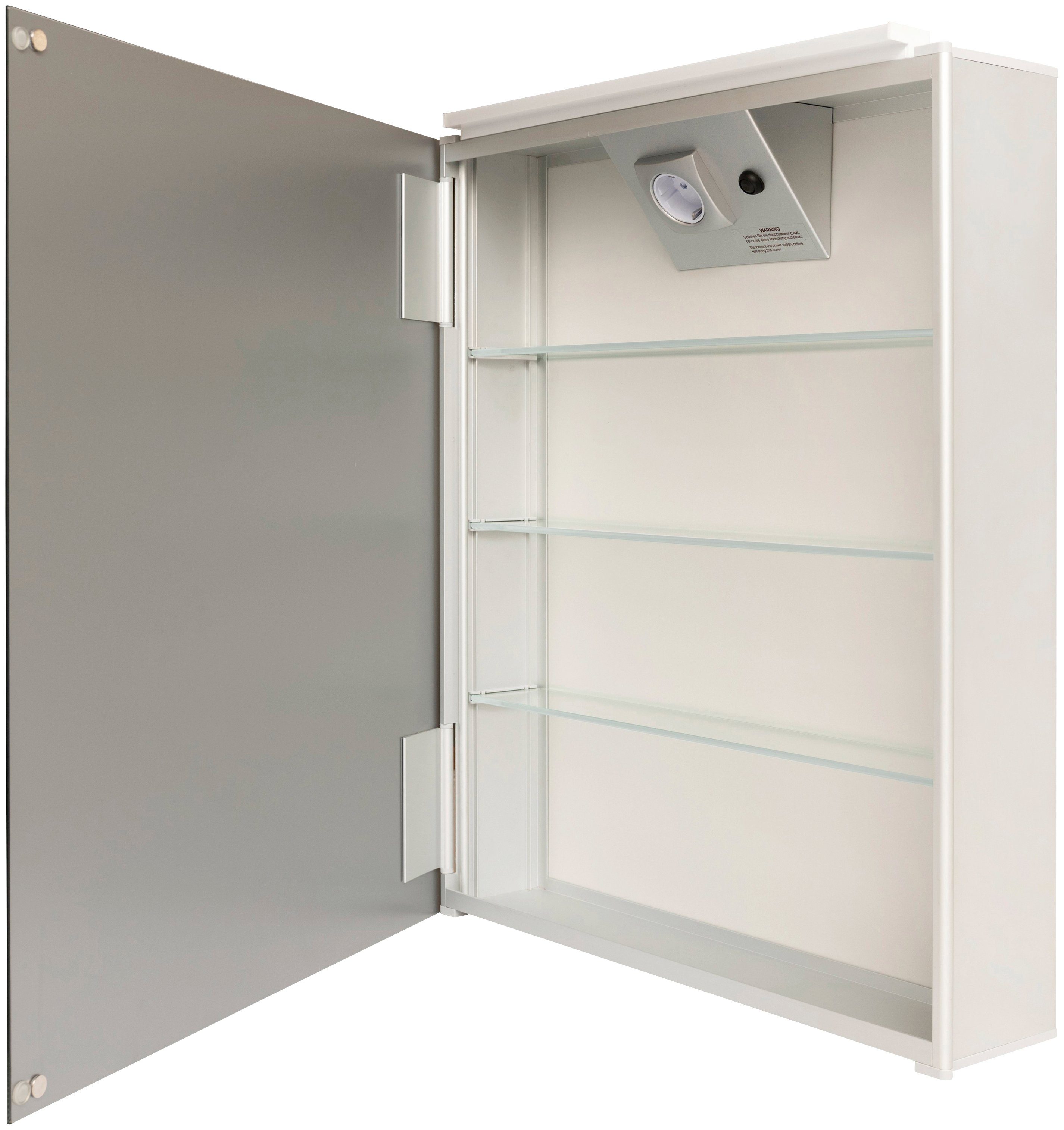 Talos Spiegelkast Silver Magic met ledverlichting, verschillende maten
