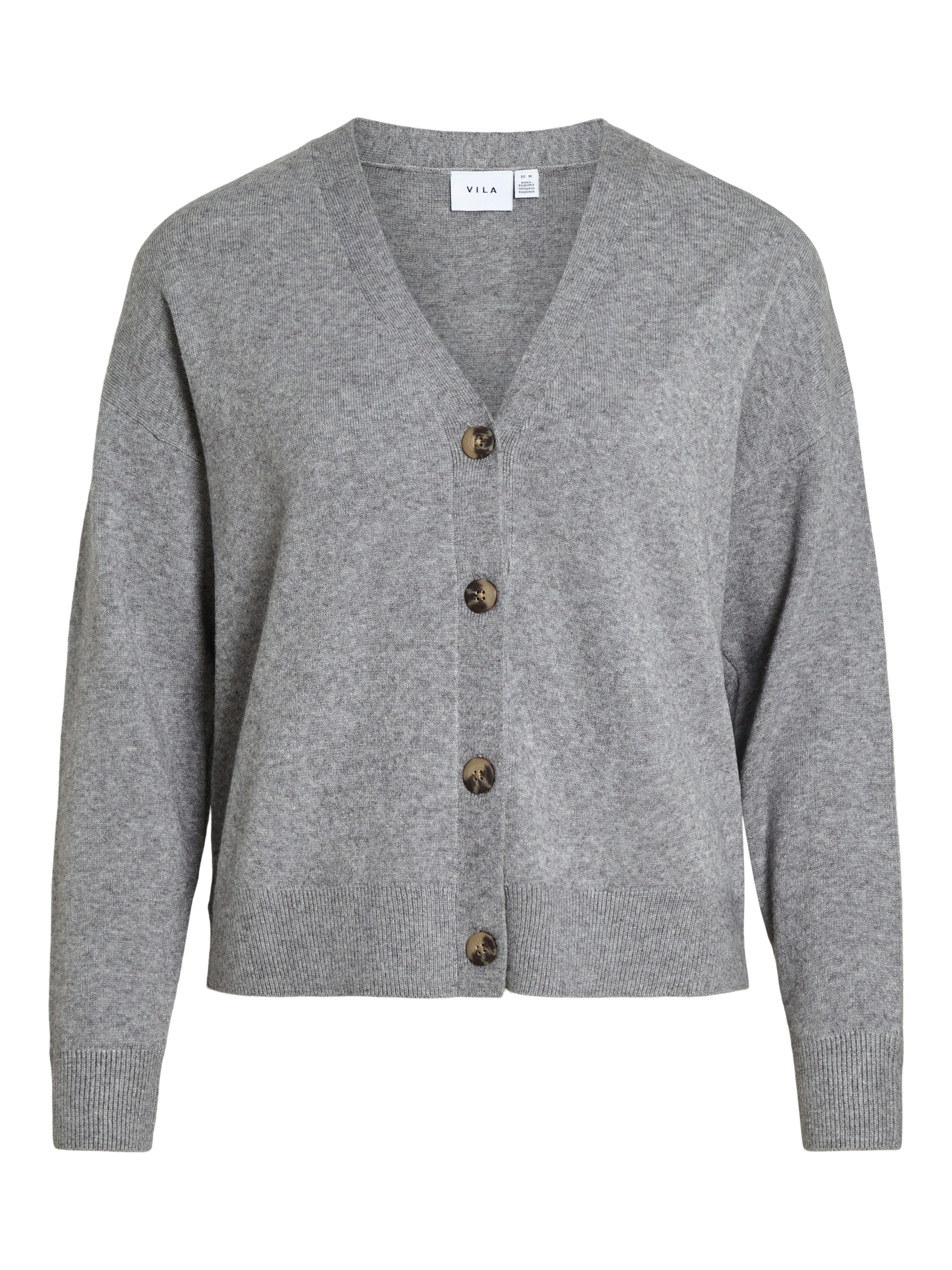 Vila Vest VIRIL V-NECK KNIT CARDIGAN - NOOS