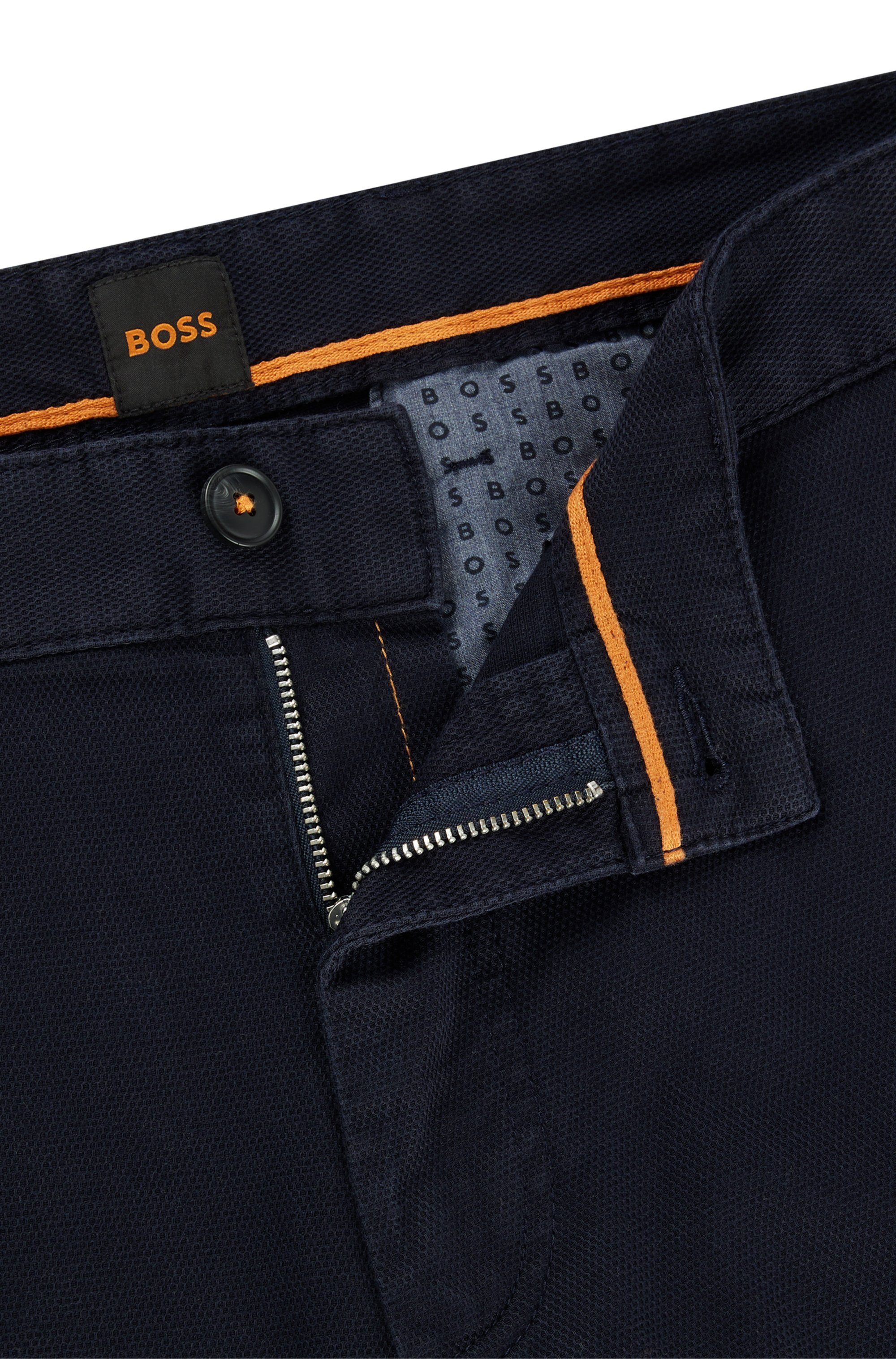 Boss Orange Chino tapered met boss-opdruk